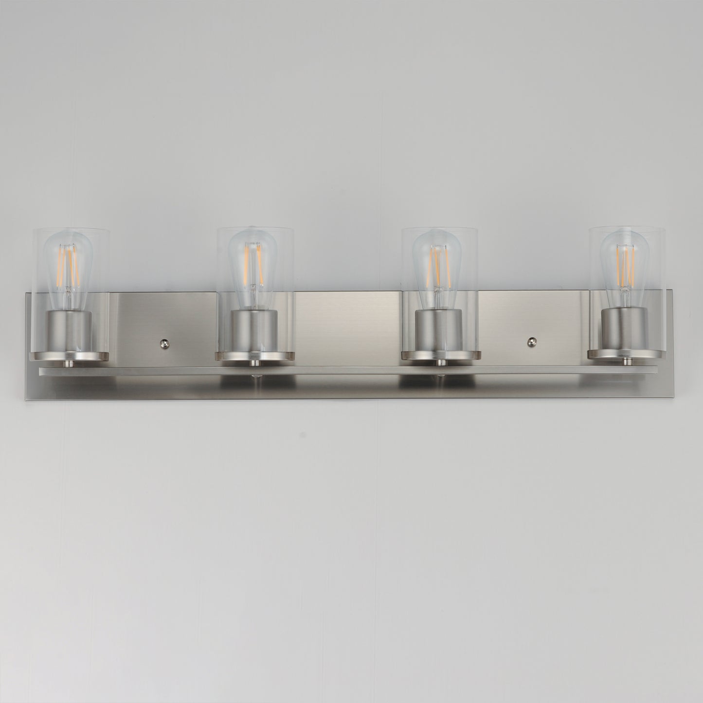 Lateral 4-Light Bath Vanity Satin Nickel by Maxim Lighting