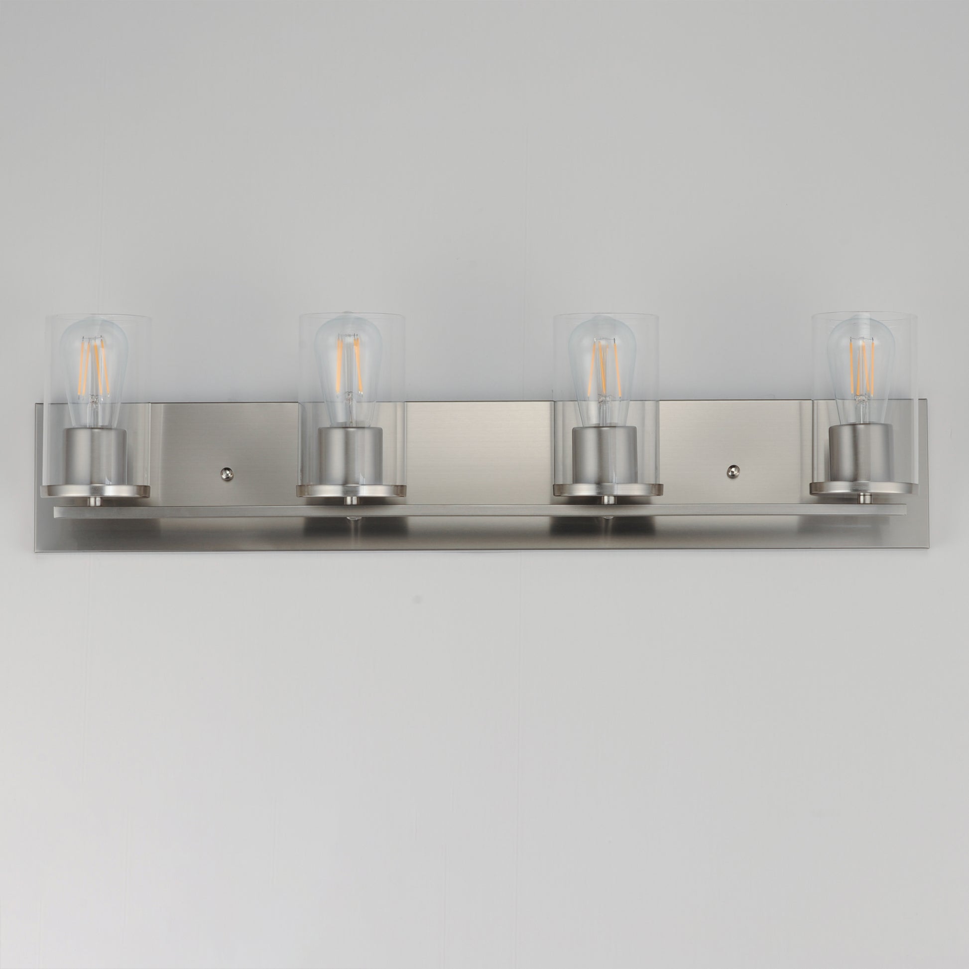 Lateral 4-Light Bath Vanity Satin Nickel by Maxim Lighting