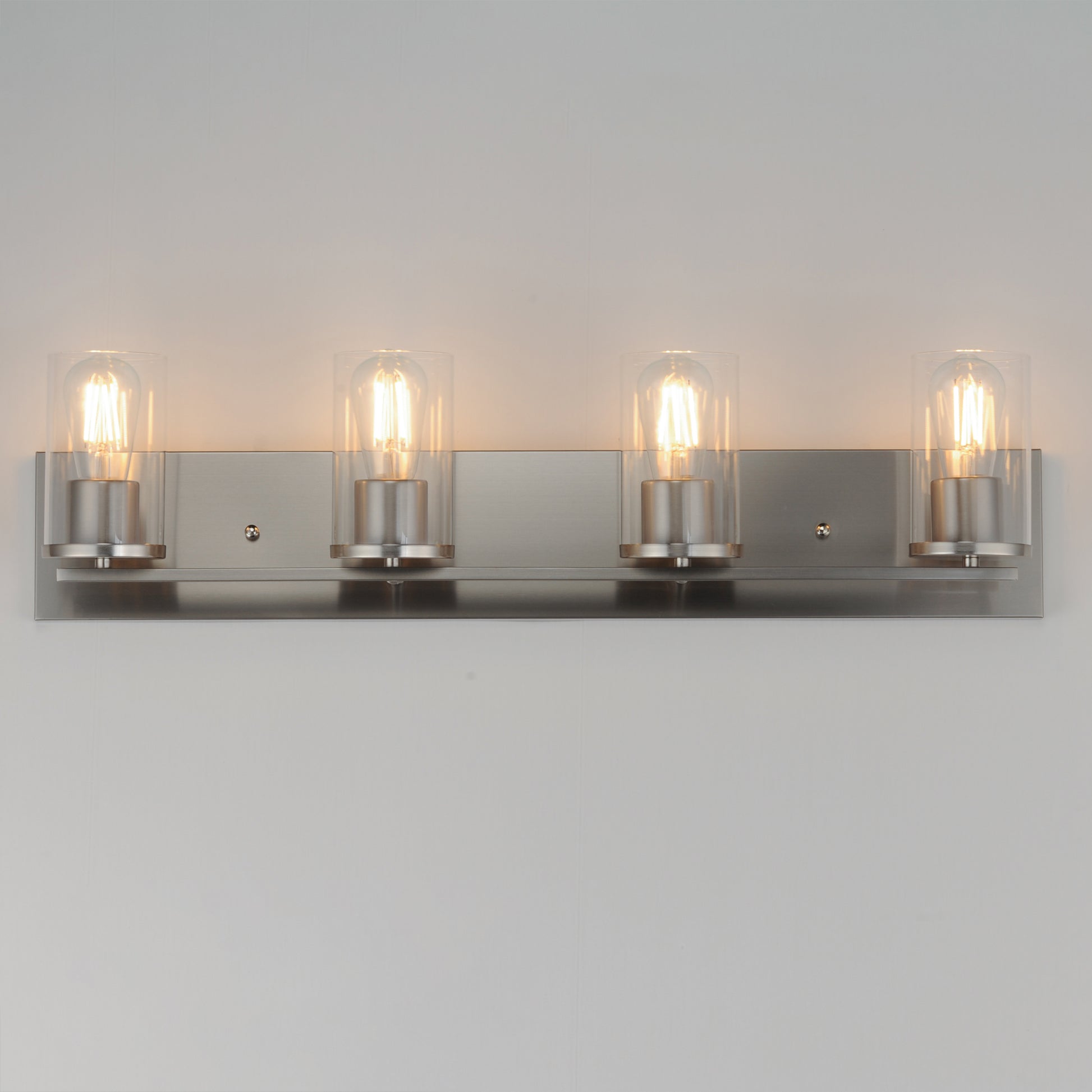 Lateral 4-Light Bath Vanity Satin Nickel by Maxim Lighting