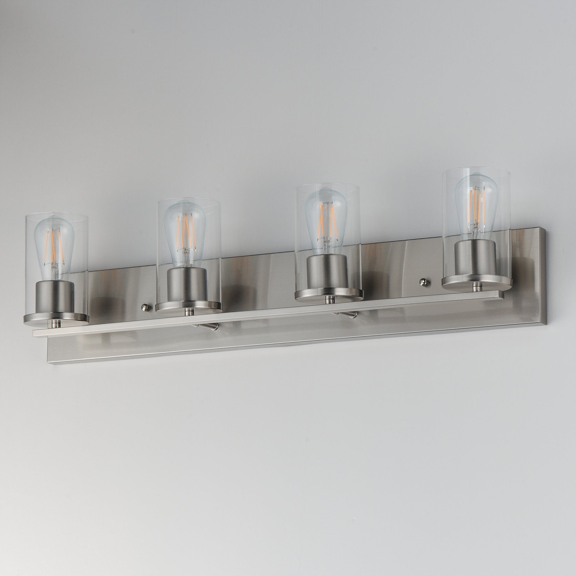 Lateral 4-Light Bath Vanity Satin Nickel by Maxim Lighting