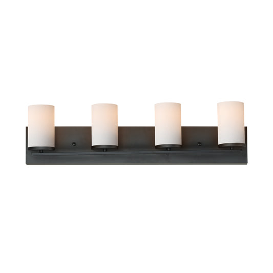 Lateral 4-Light Bath Vanity Black by Maxim Lighting