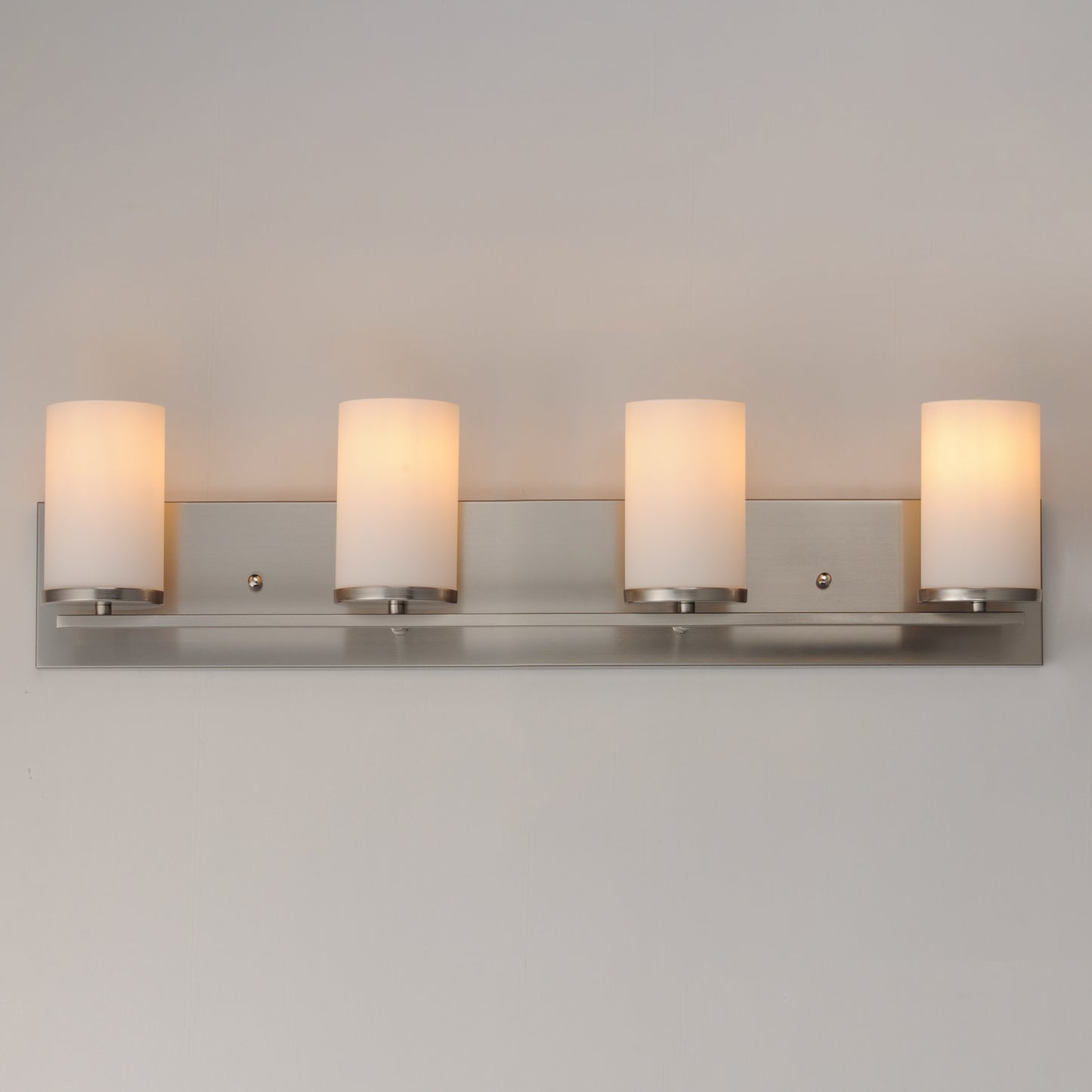 Lateral 4-Light Bath Vanity Satin Nickel by Maxim Lighting