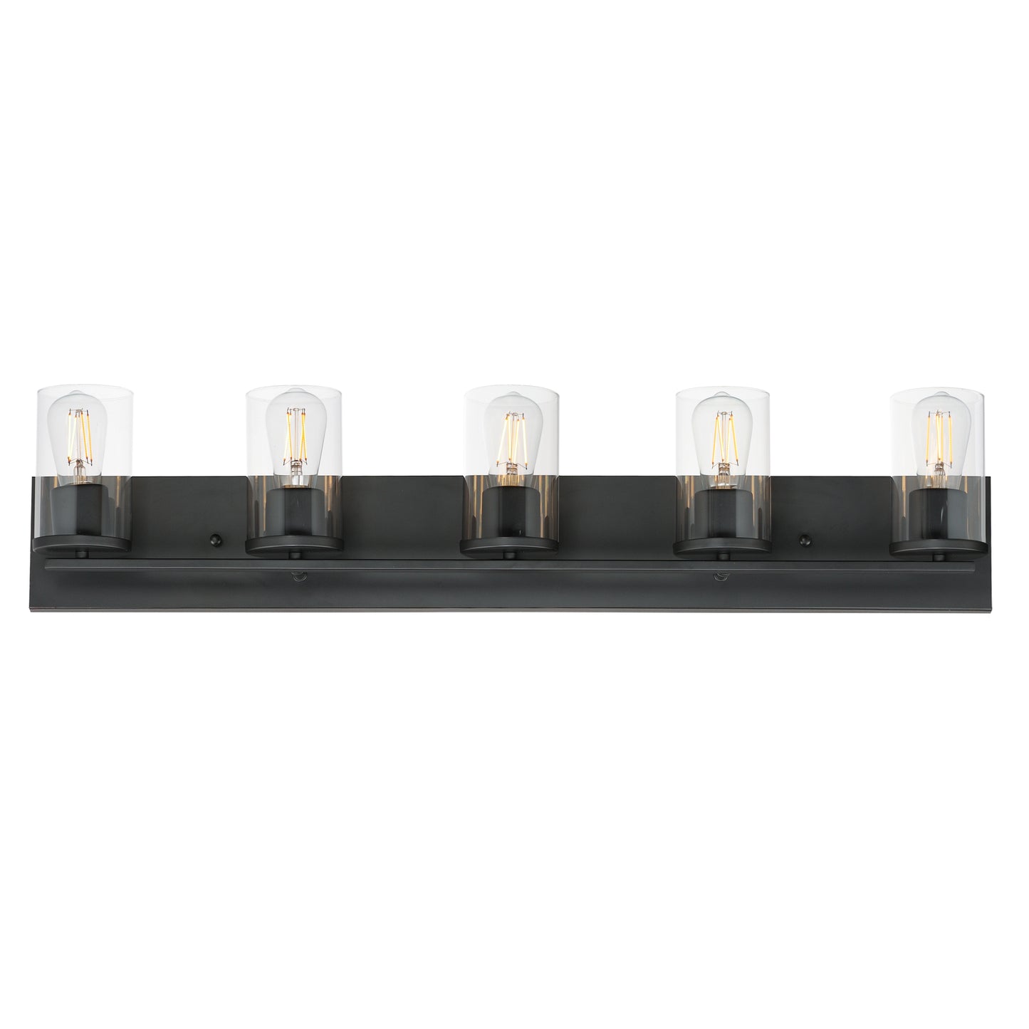 Lateral 5-Light Bath Vanity Black by Maxim Lighting