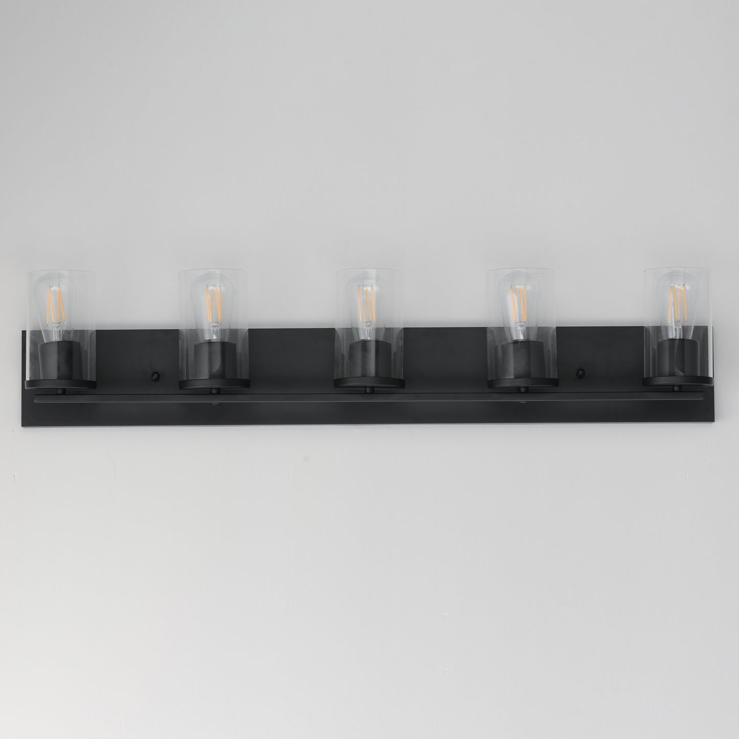 Lateral 5-Light Bath Vanity Black by Maxim Lighting