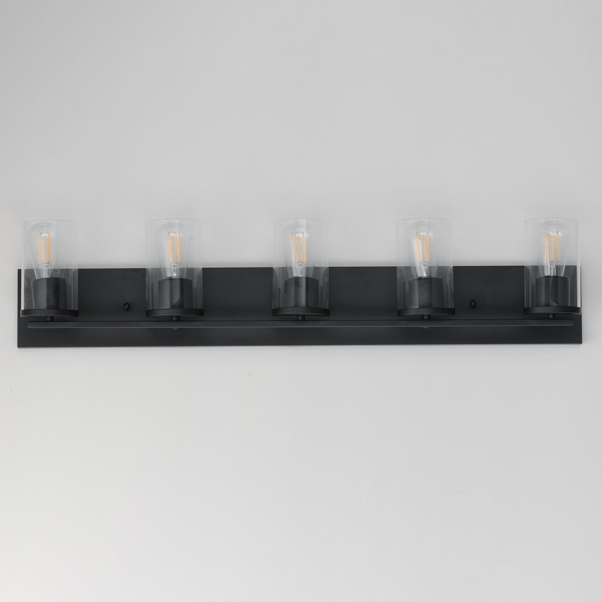 Lateral 5-Light Bath Vanity Black by Maxim Lighting
