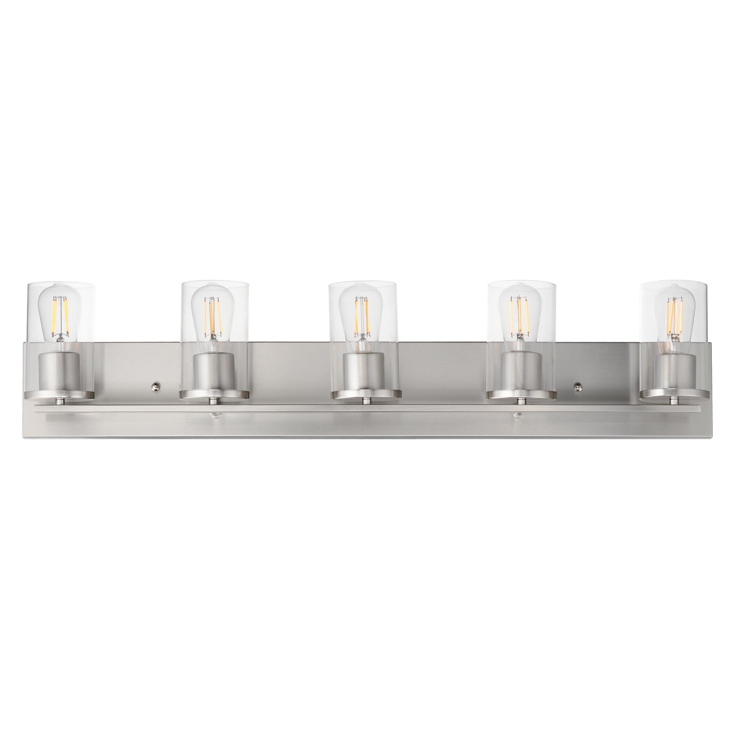 Lateral 5-Light Bath Vanity Satin Nickel by Maxim Lighting