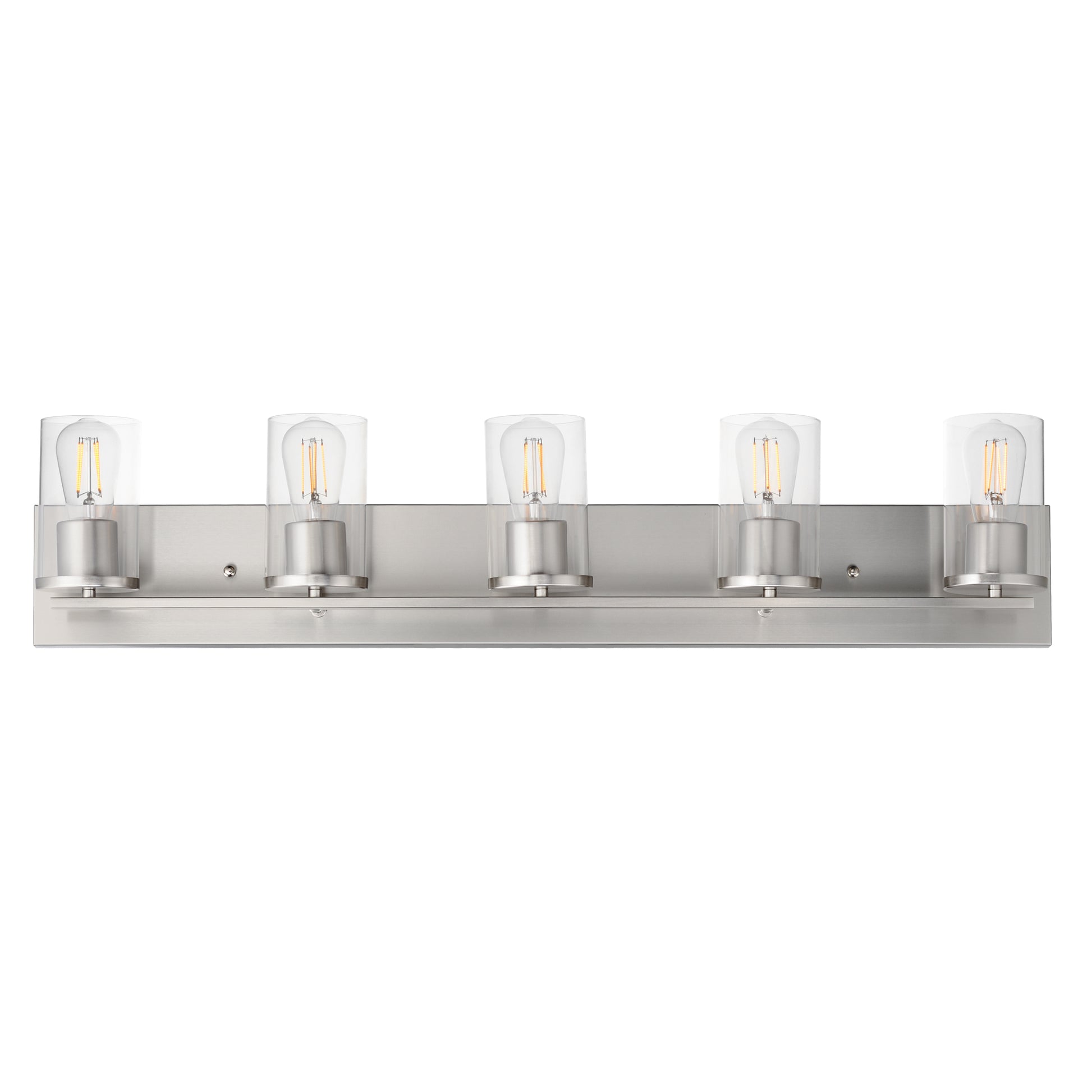 Lateral 5-Light Bath Vanity Satin Nickel by Maxim Lighting