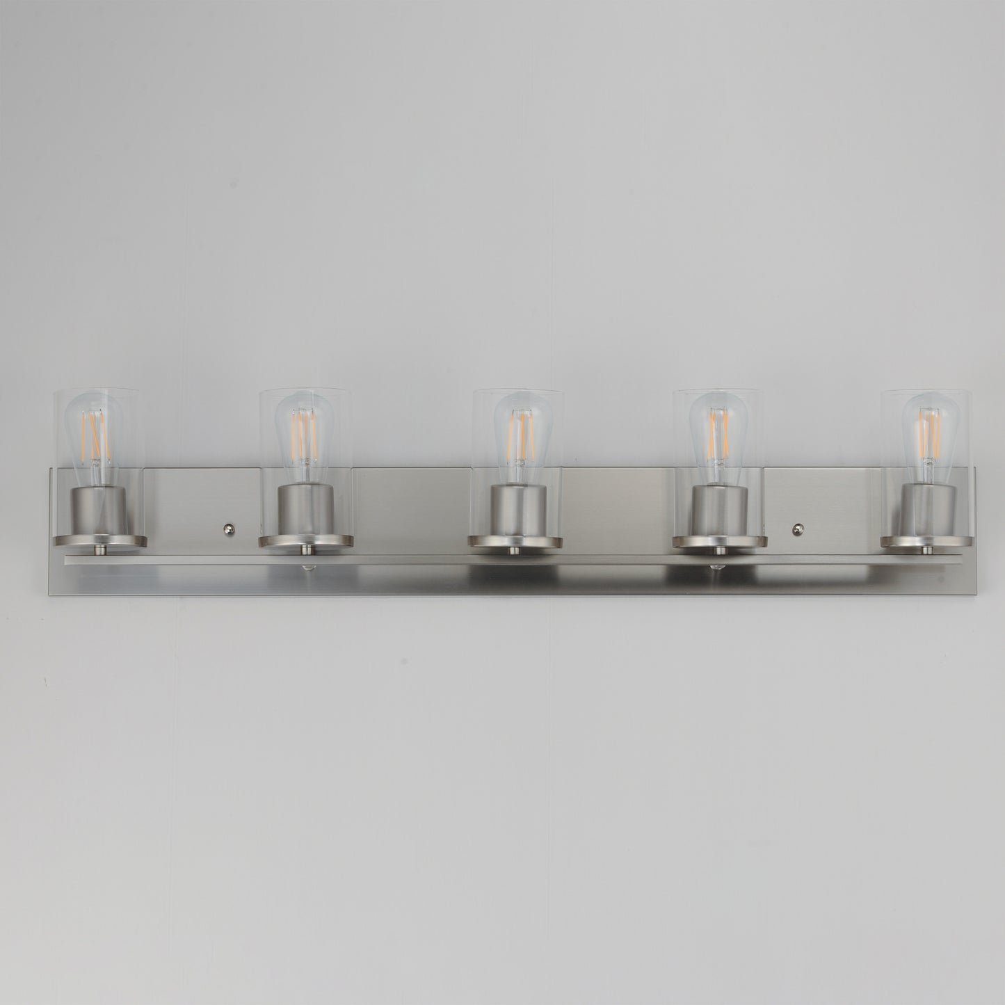 Lateral 5-Light Bath Vanity Satin Nickel by Maxim Lighting