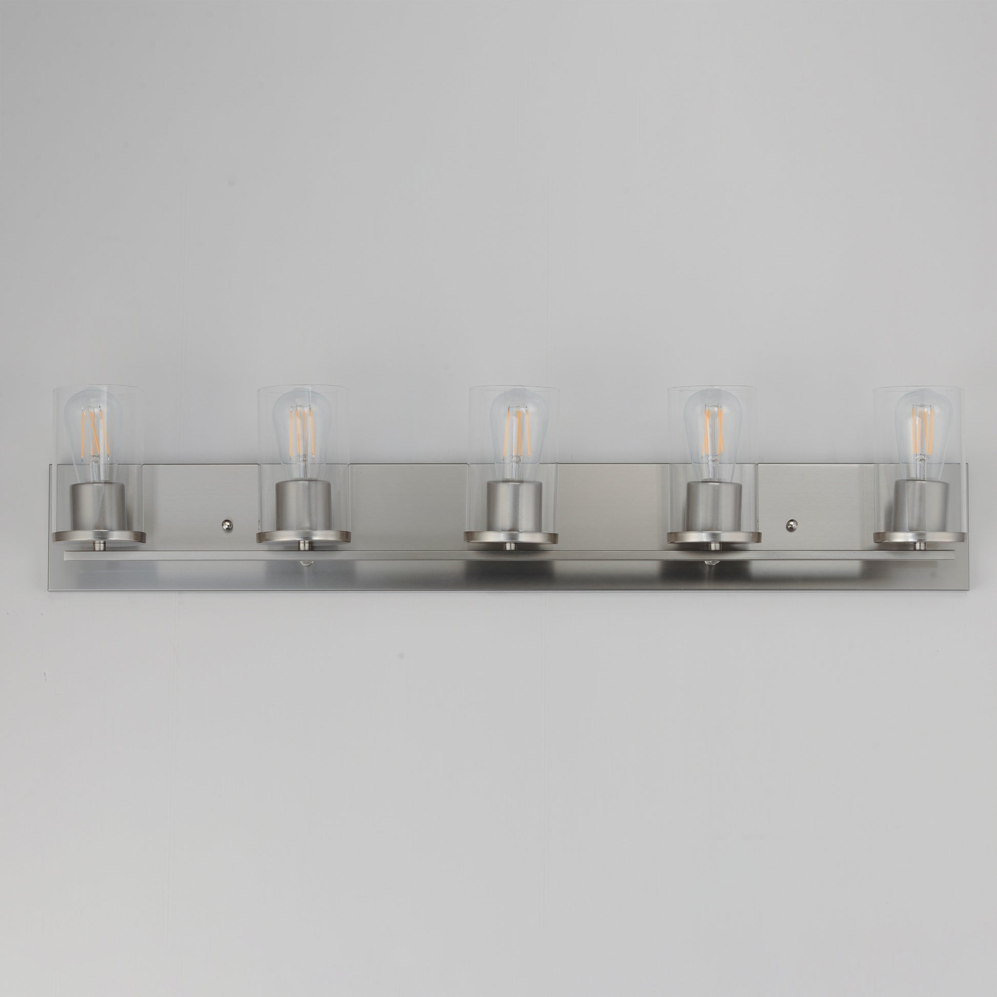 Lateral 5-Light Bath Vanity Satin Nickel by Maxim Lighting
