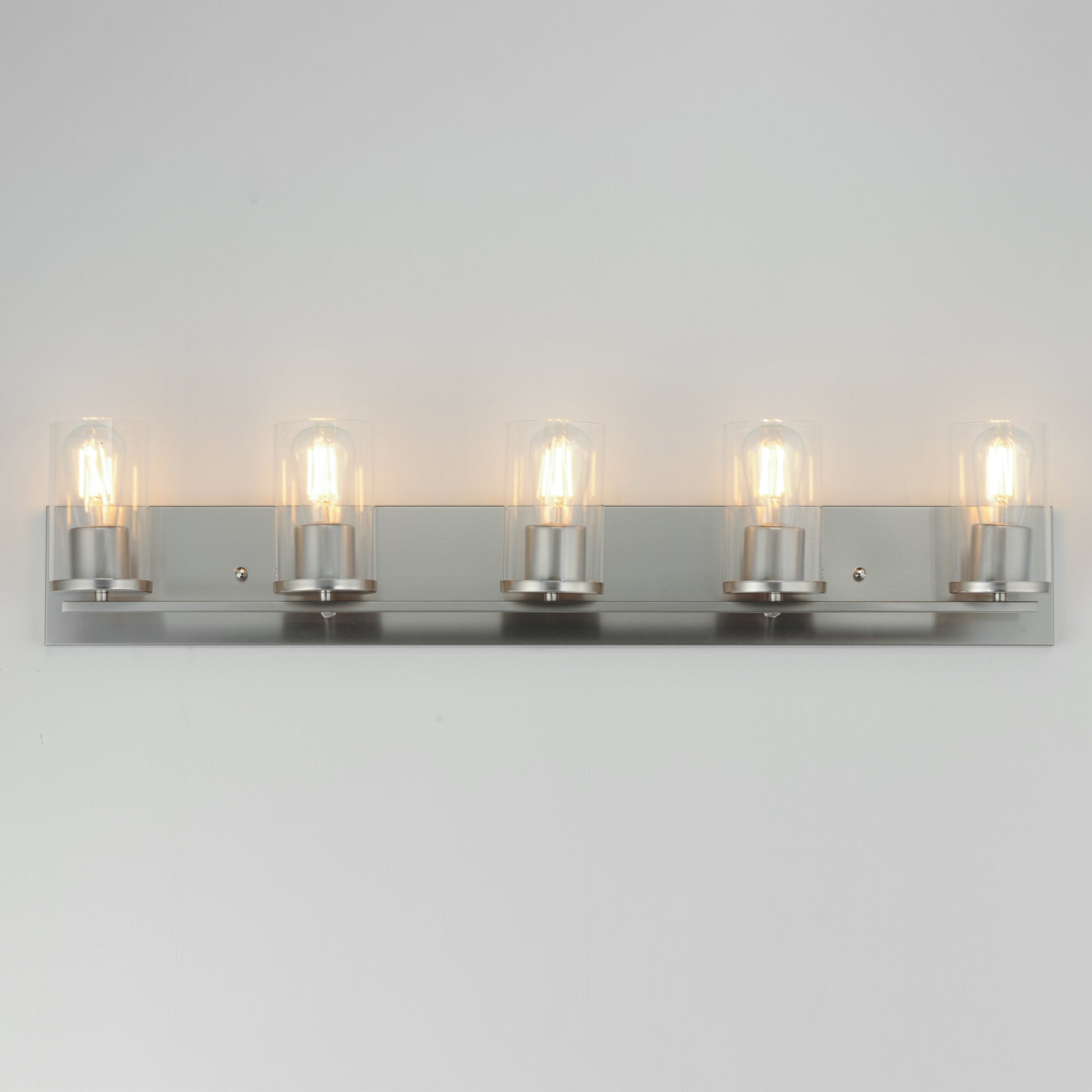 Lateral 5-Light Bath Vanity Satin Nickel by Maxim Lighting