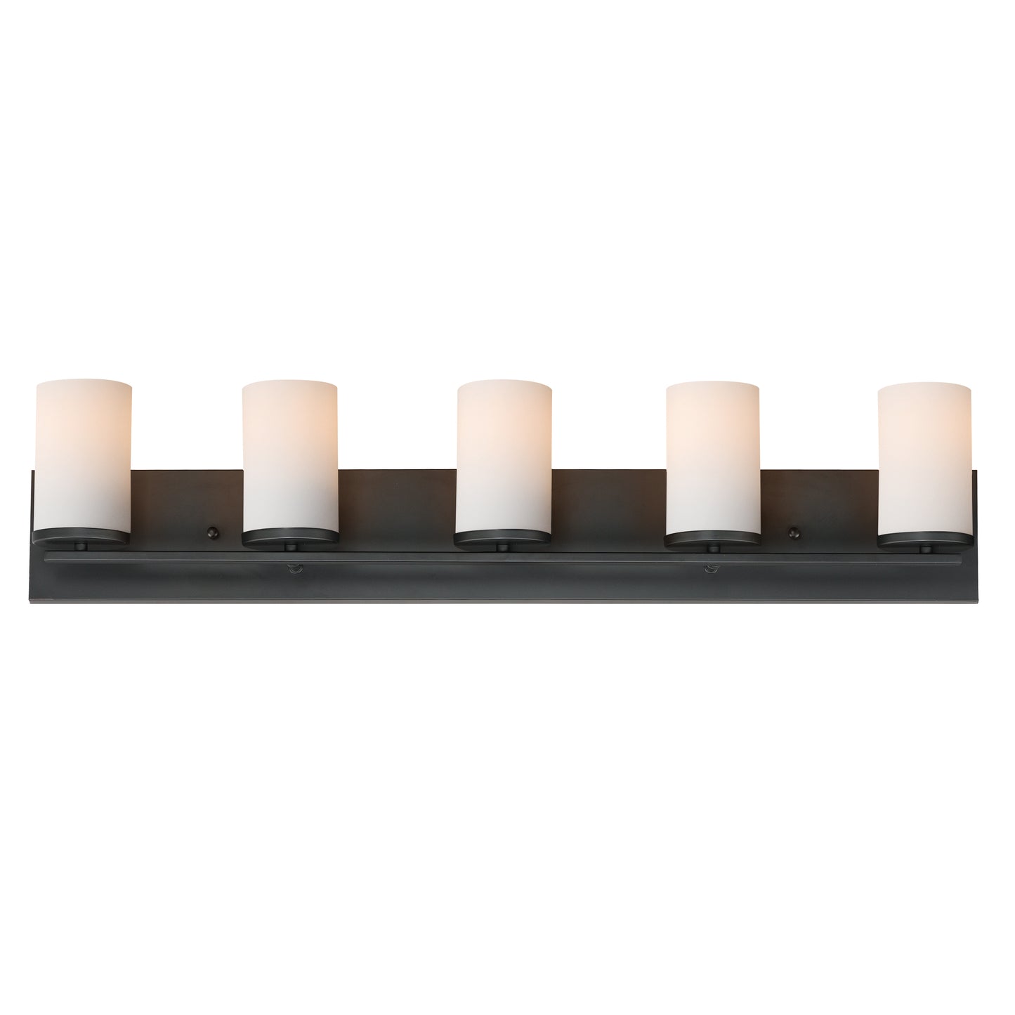 Lateral 5-Light Bath Vanity Black by Maxim Lighting