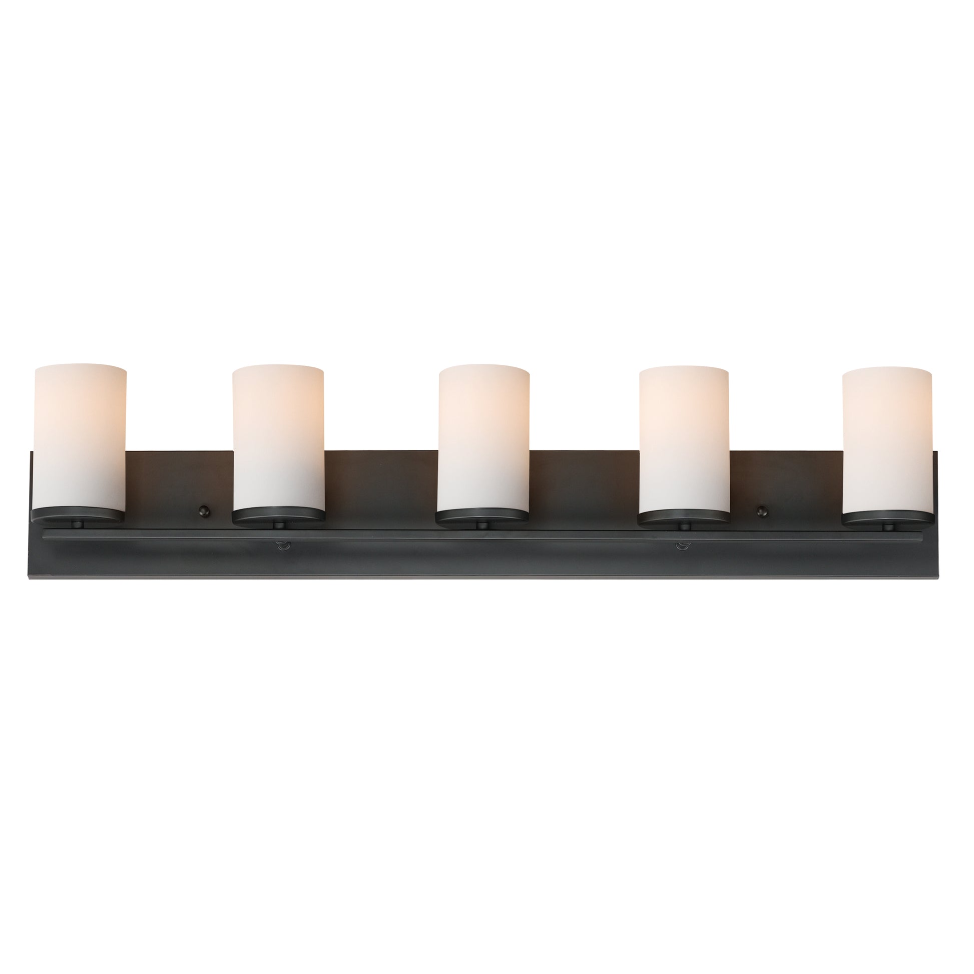 Lateral 5-Light Bath Vanity Black by Maxim Lighting