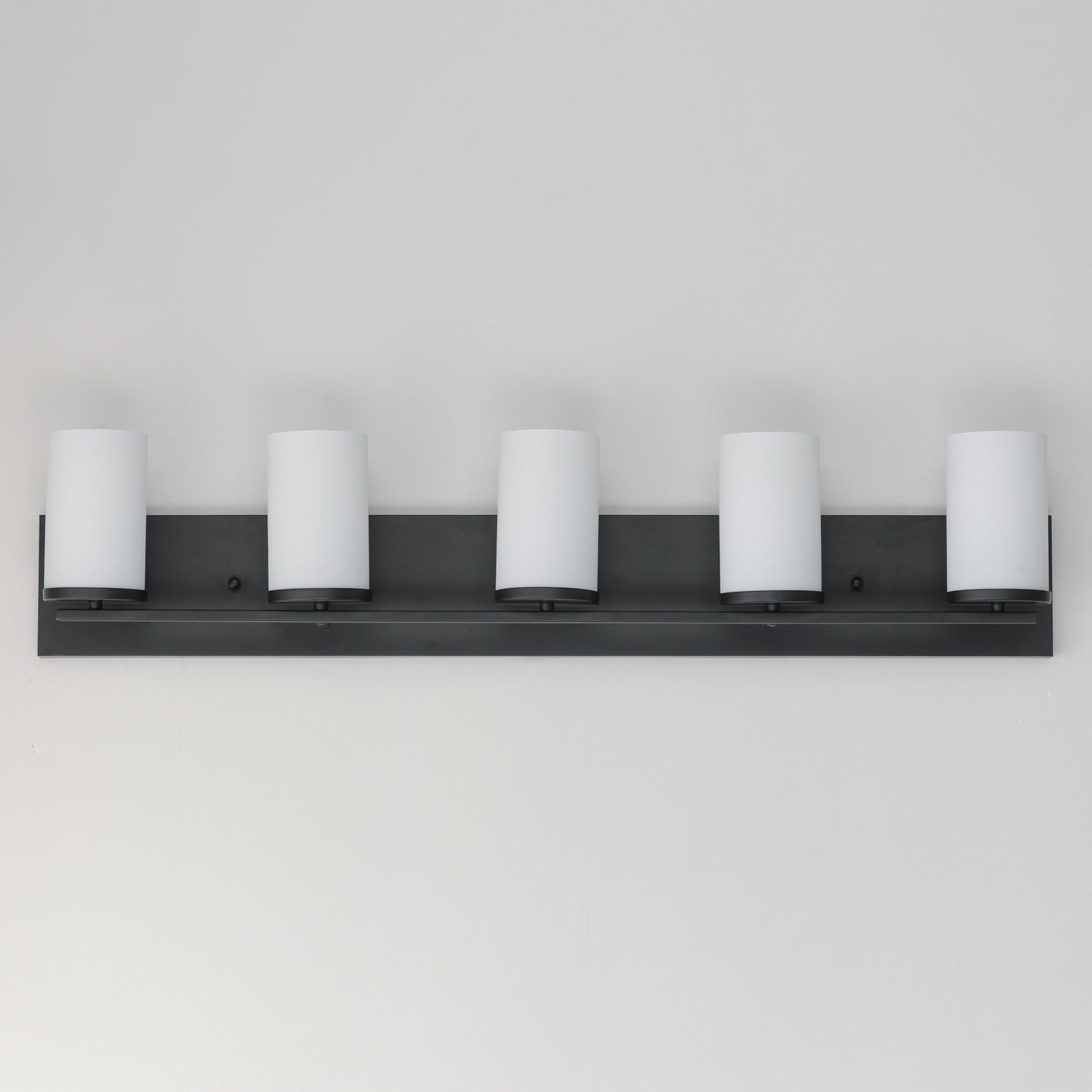 Lateral 5-Light Bath Vanity Black by Maxim Lighting