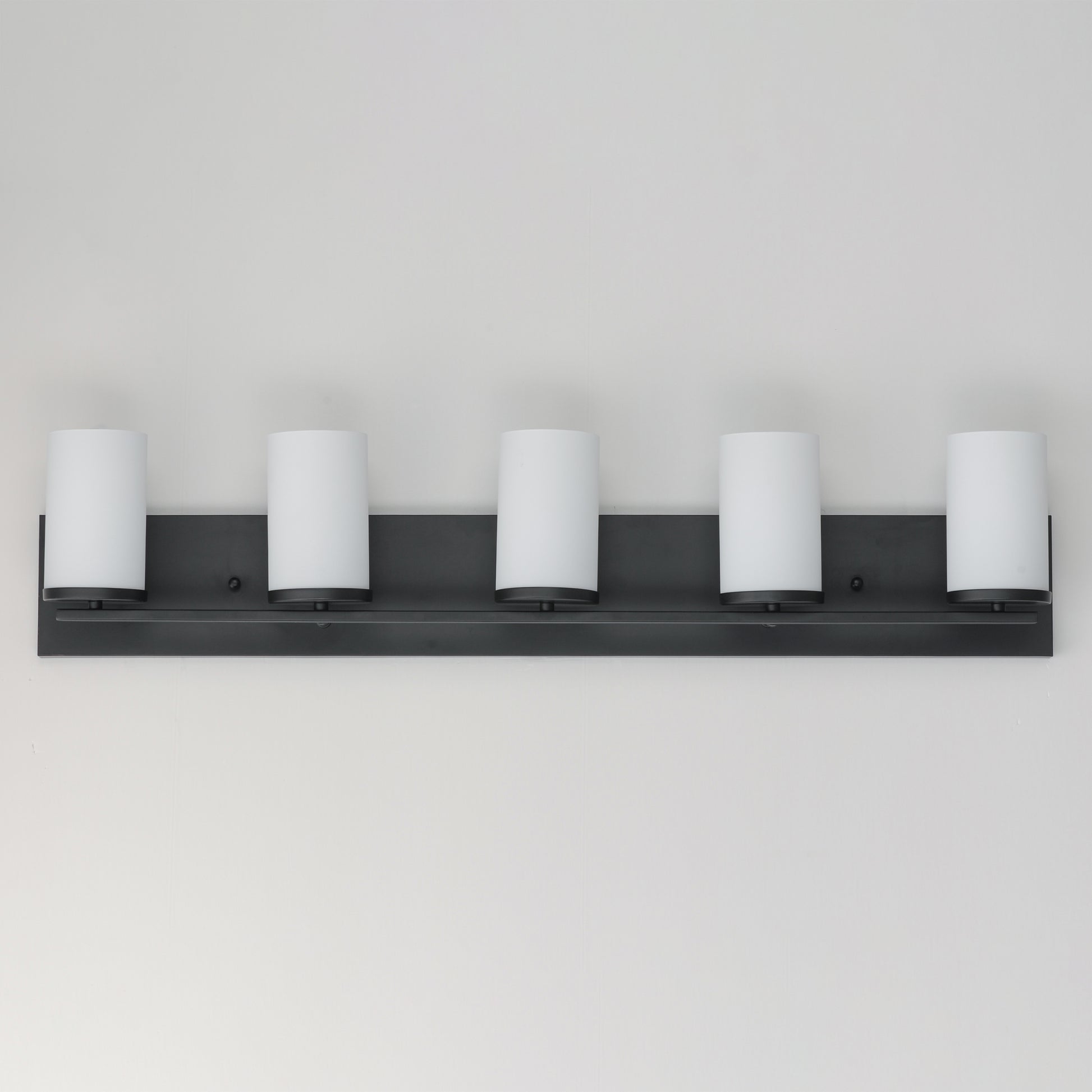 Lateral 5-Light Bath Vanity Black by Maxim Lighting