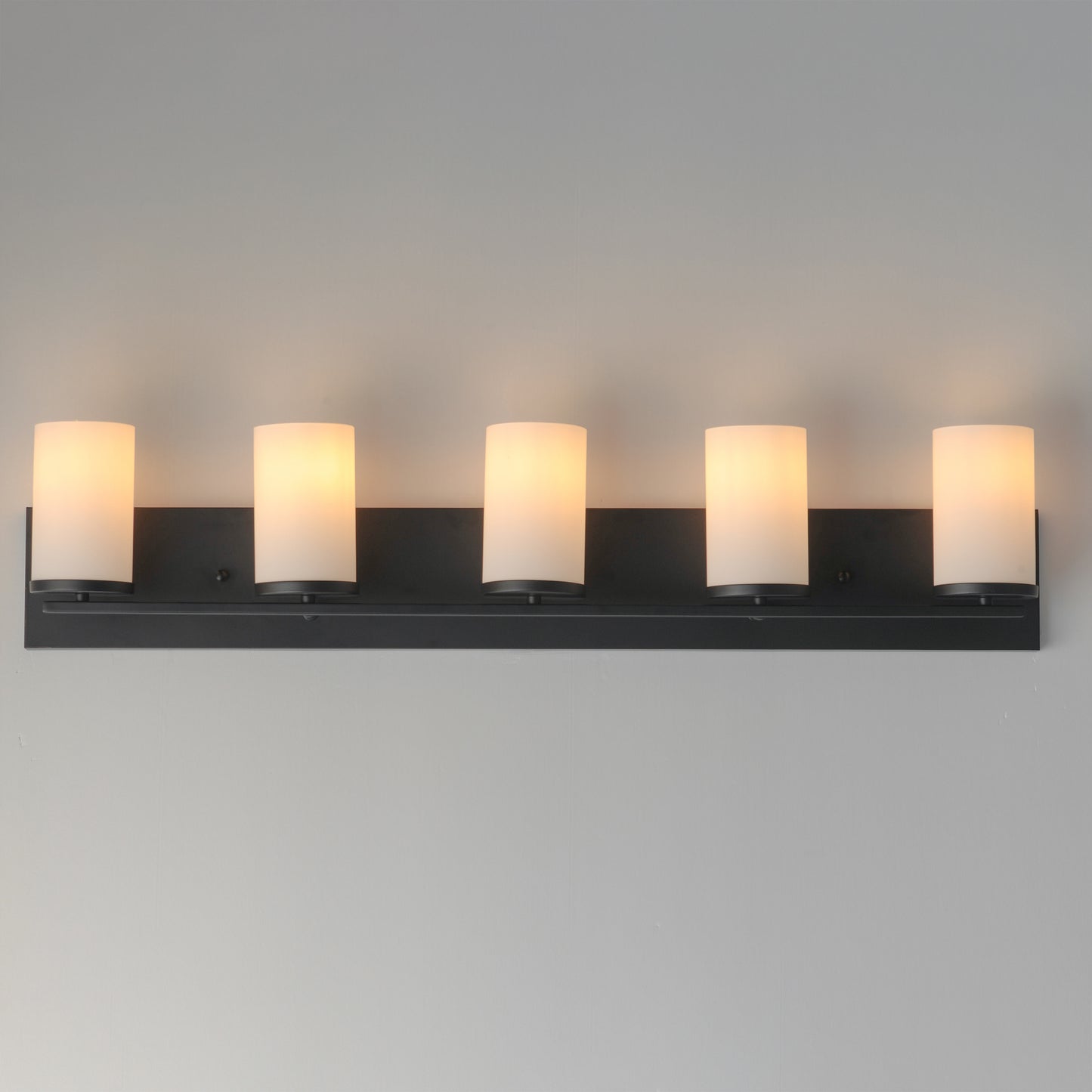 Lateral 5-Light Bath Vanity Black by Maxim Lighting