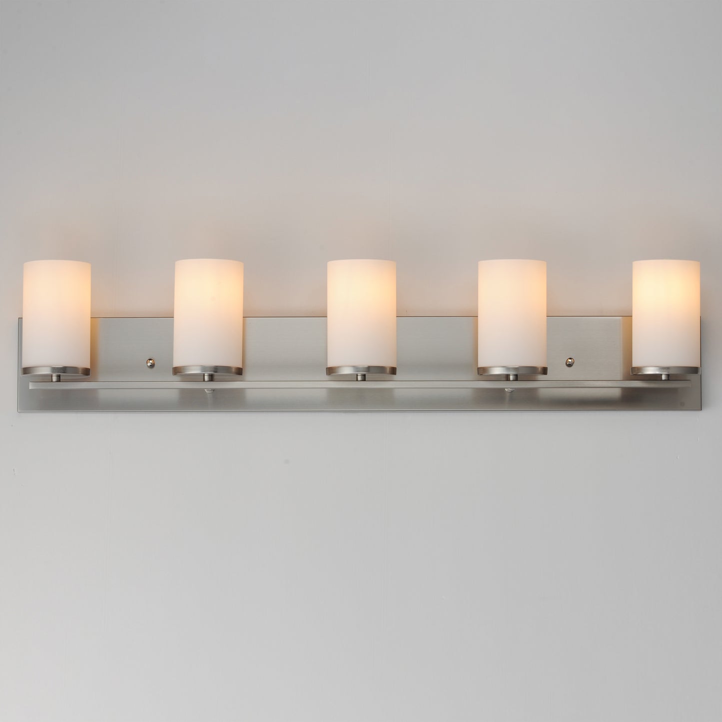 Lateral 5-Light Bath Vanity Satin Nickel by Maxim Lighting