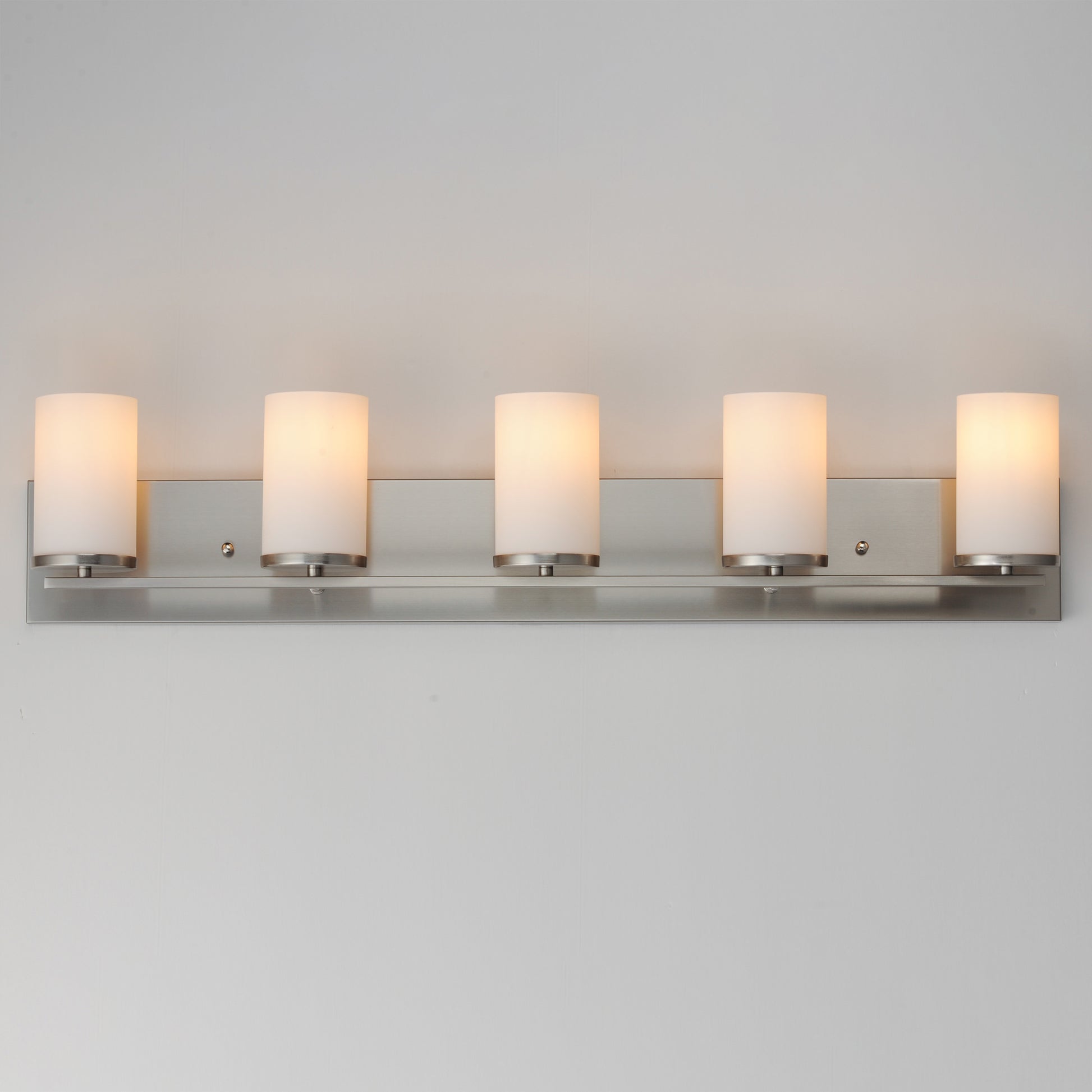 Lateral 5-Light Bath Vanity Satin Nickel by Maxim Lighting