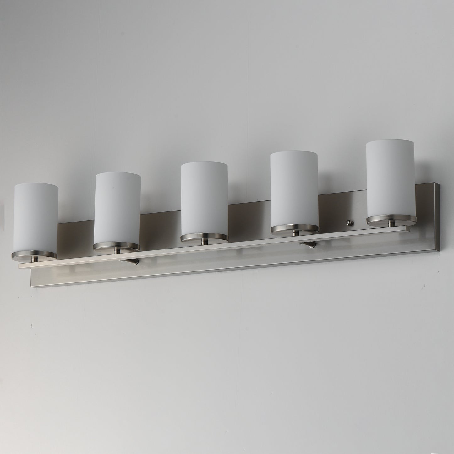 Lateral 5-Light Bath Vanity Satin Nickel by Maxim Lighting