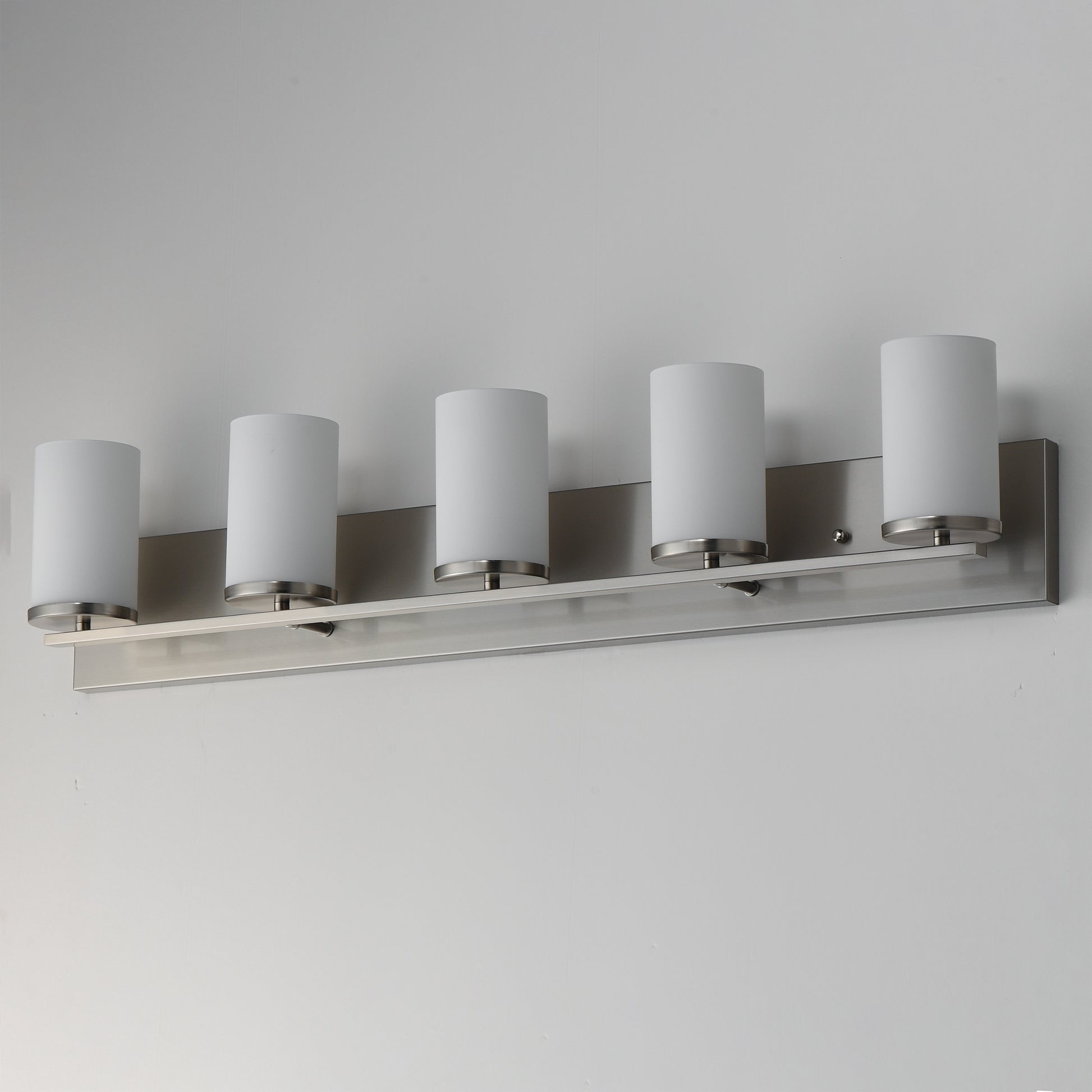 Lateral 5-Light Bath Vanity Satin Nickel by Maxim Lighting