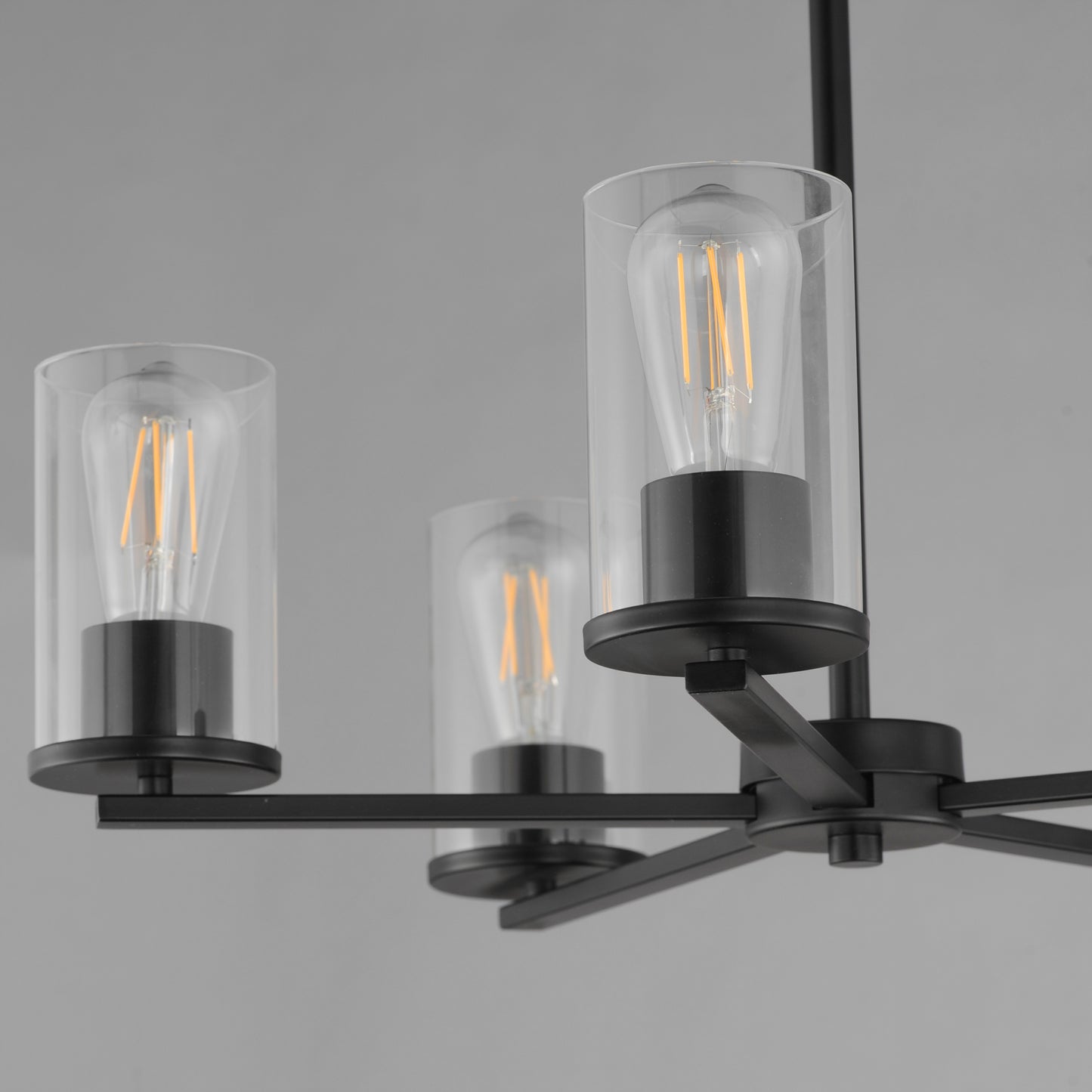 Lateral 5-Light Chandelier Black by Maxim Lighting