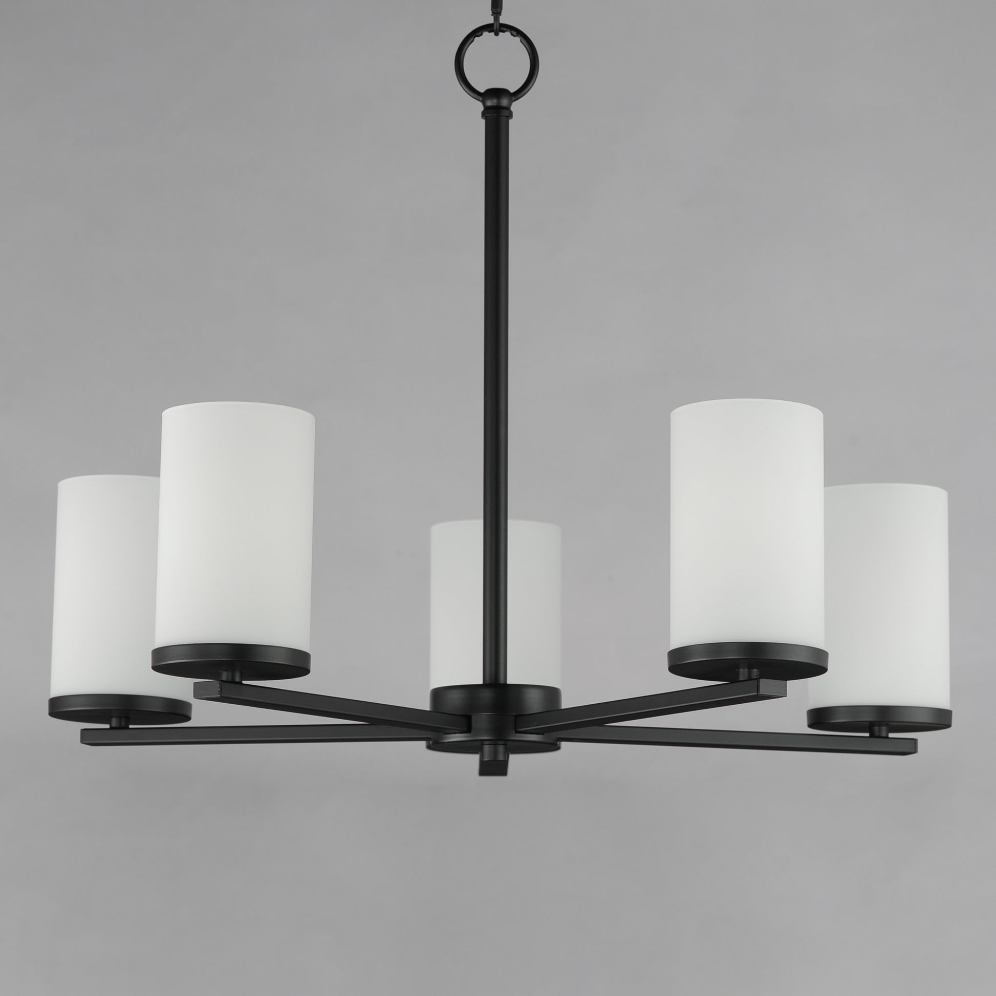 Lateral 5-Light Chandelier Black by Maxim Lighting