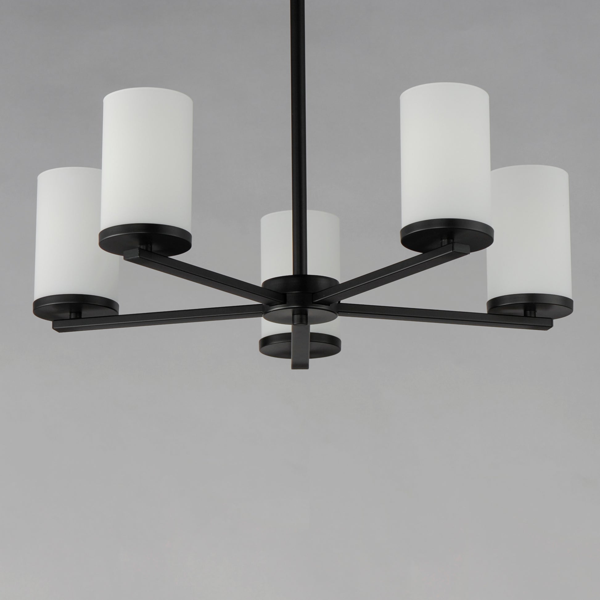 Lateral 5-Light Chandelier Black by Maxim Lighting