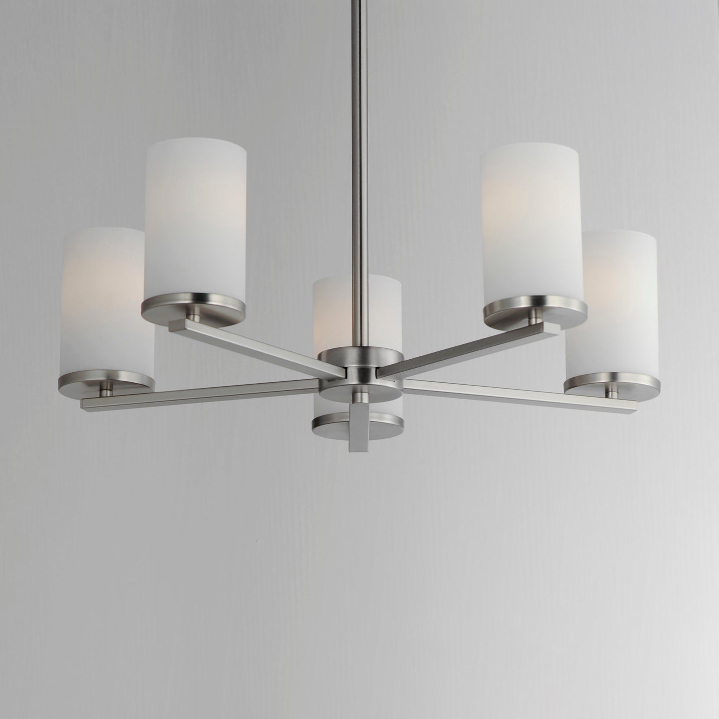 Lateral 5-Light Chandelier Satin Nickel by Maxim Lighting
