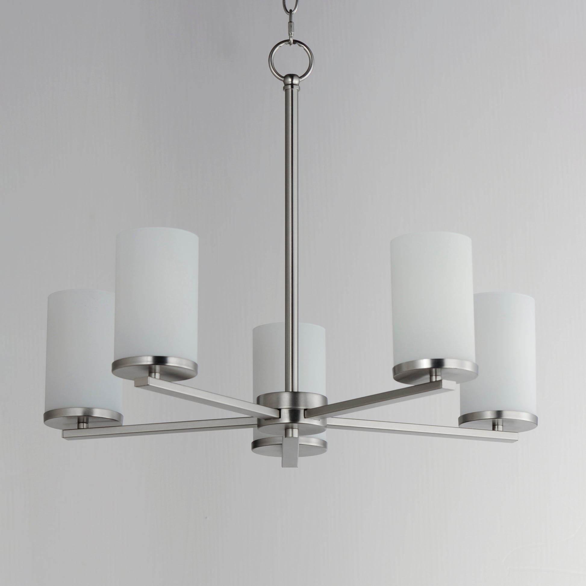 Lateral 5-Light Chandelier Satin Nickel by Maxim Lighting