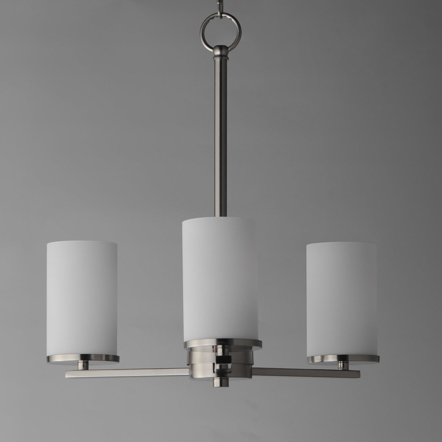 Lateral 3-Light Chandelier Satin Nickel by Maxim Lighting