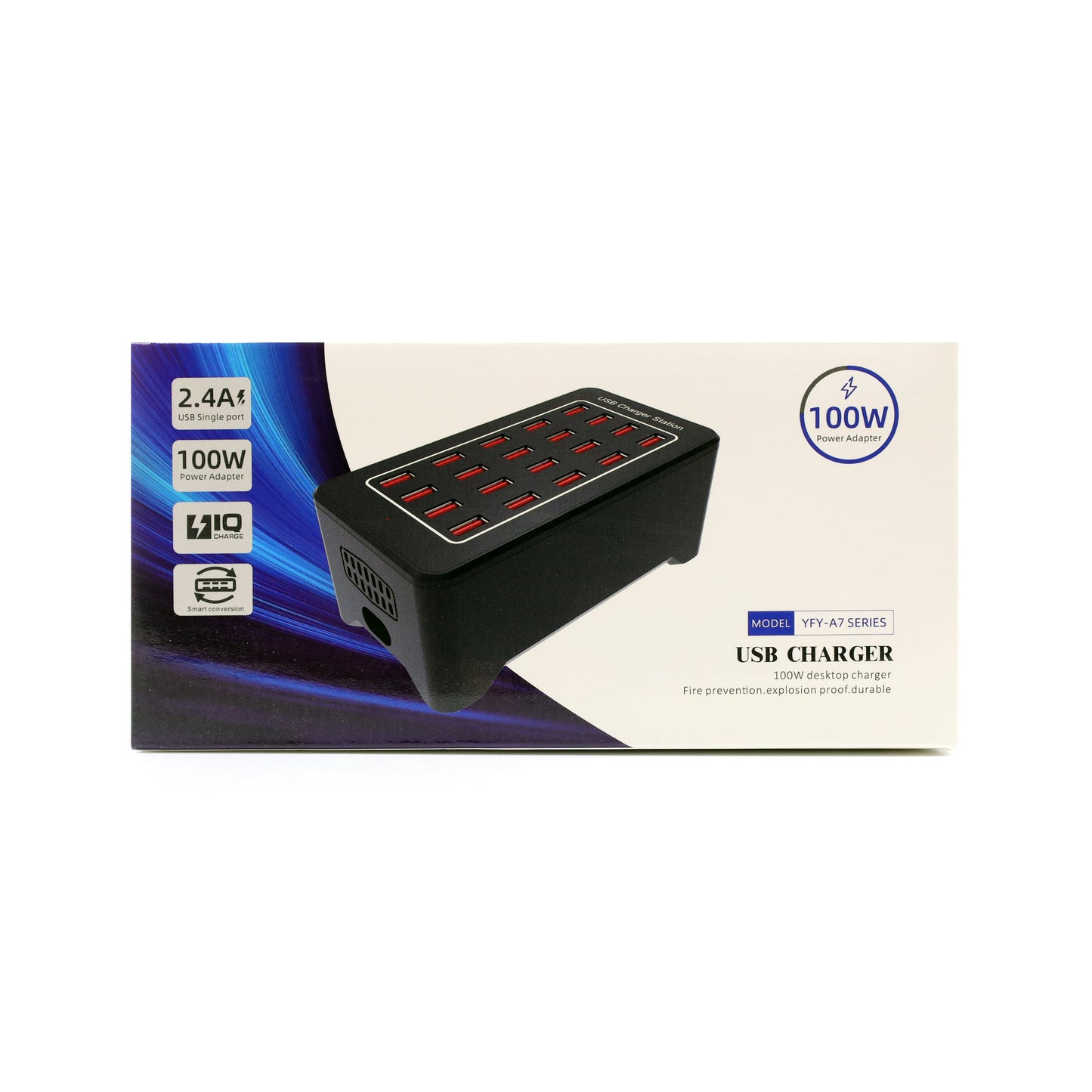 20-Port 100W USB Charging Station - Finesse Decor PTCHARGER-20