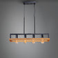 Black Forest 4-Light Chandelier Black/Ashbury by Maxim Lighting
