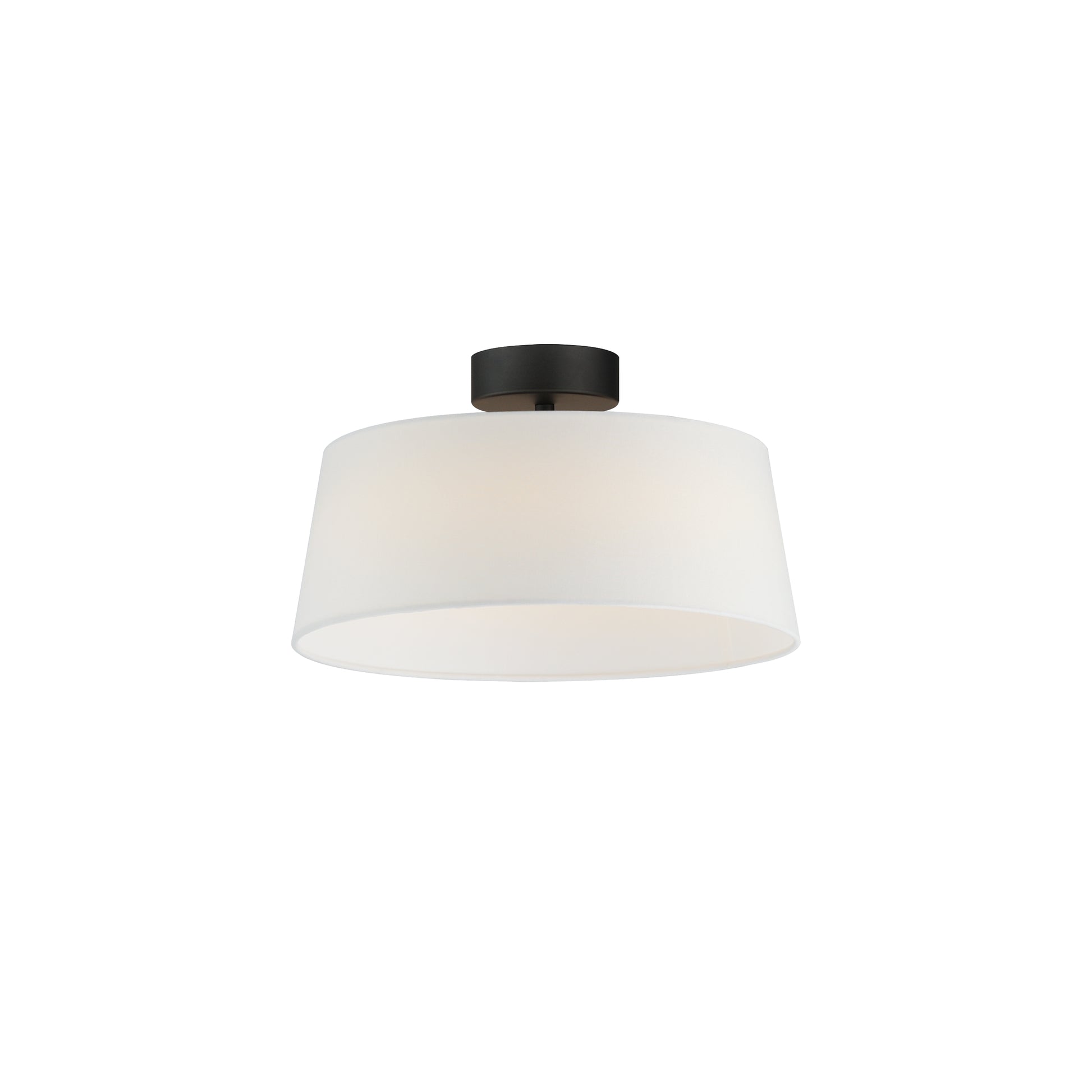 Paramount 16" LED Flush Mount Black by Maxim Lighting