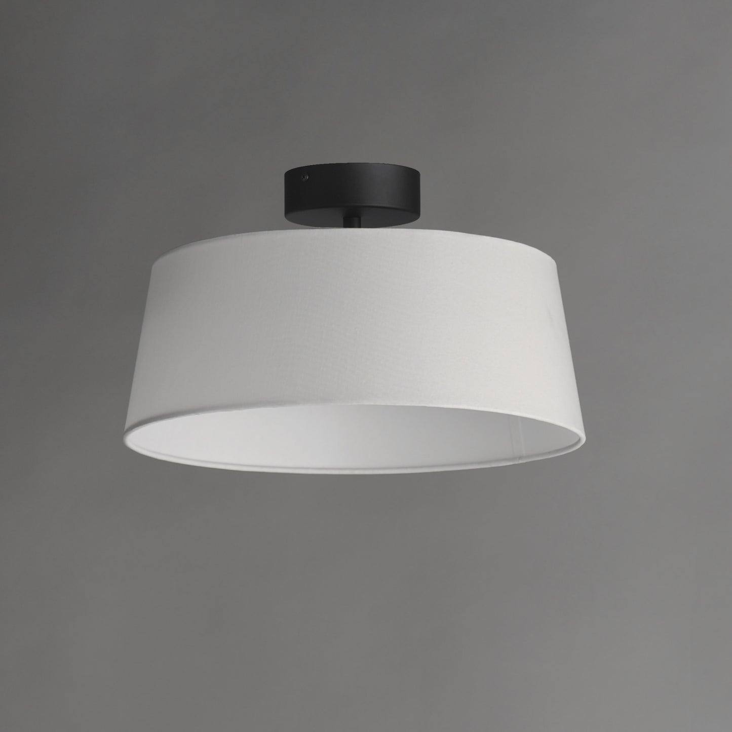 Paramount 16" LED Flush Mount Black by Maxim Lighting