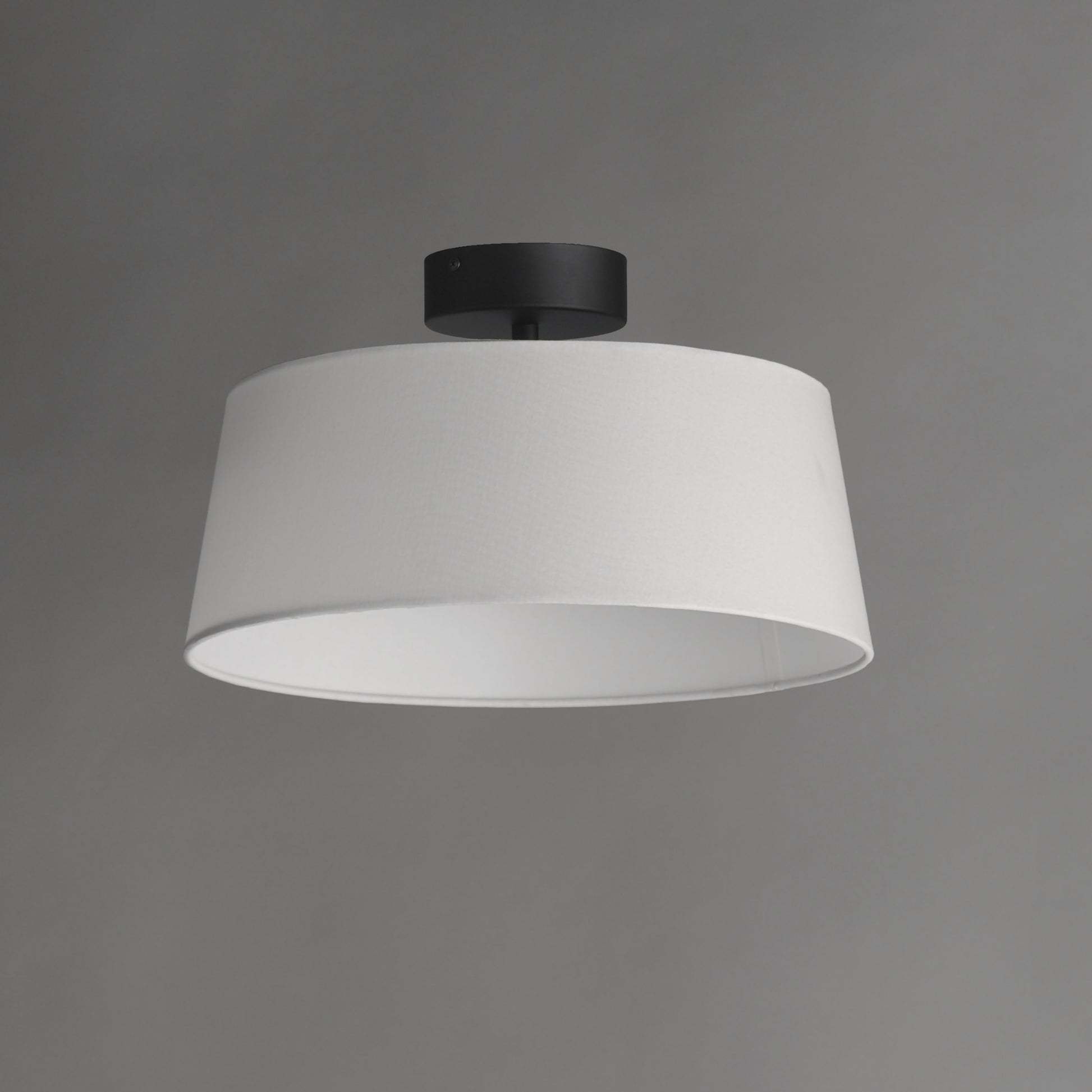 Paramount 16" LED Flush Mount Black by Maxim Lighting