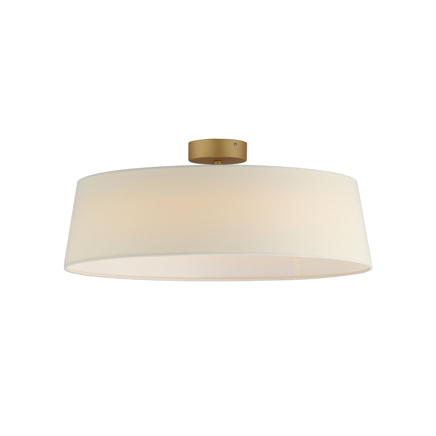 Paramount 21" LED Flush Mount Natural Aged Brass by Maxim Lighting