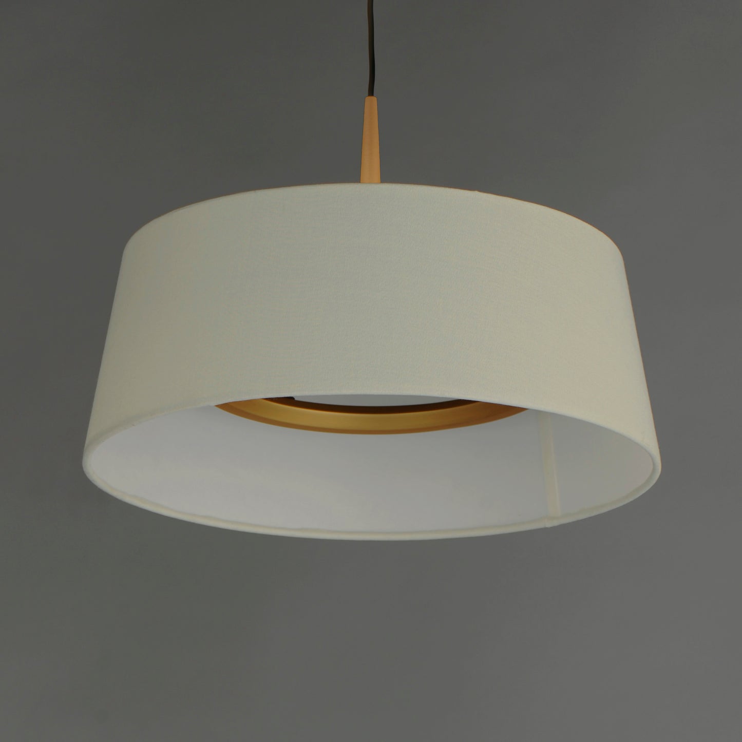Paramount 16" LED Pendant Natural Aged Brass by Maxim Lighting