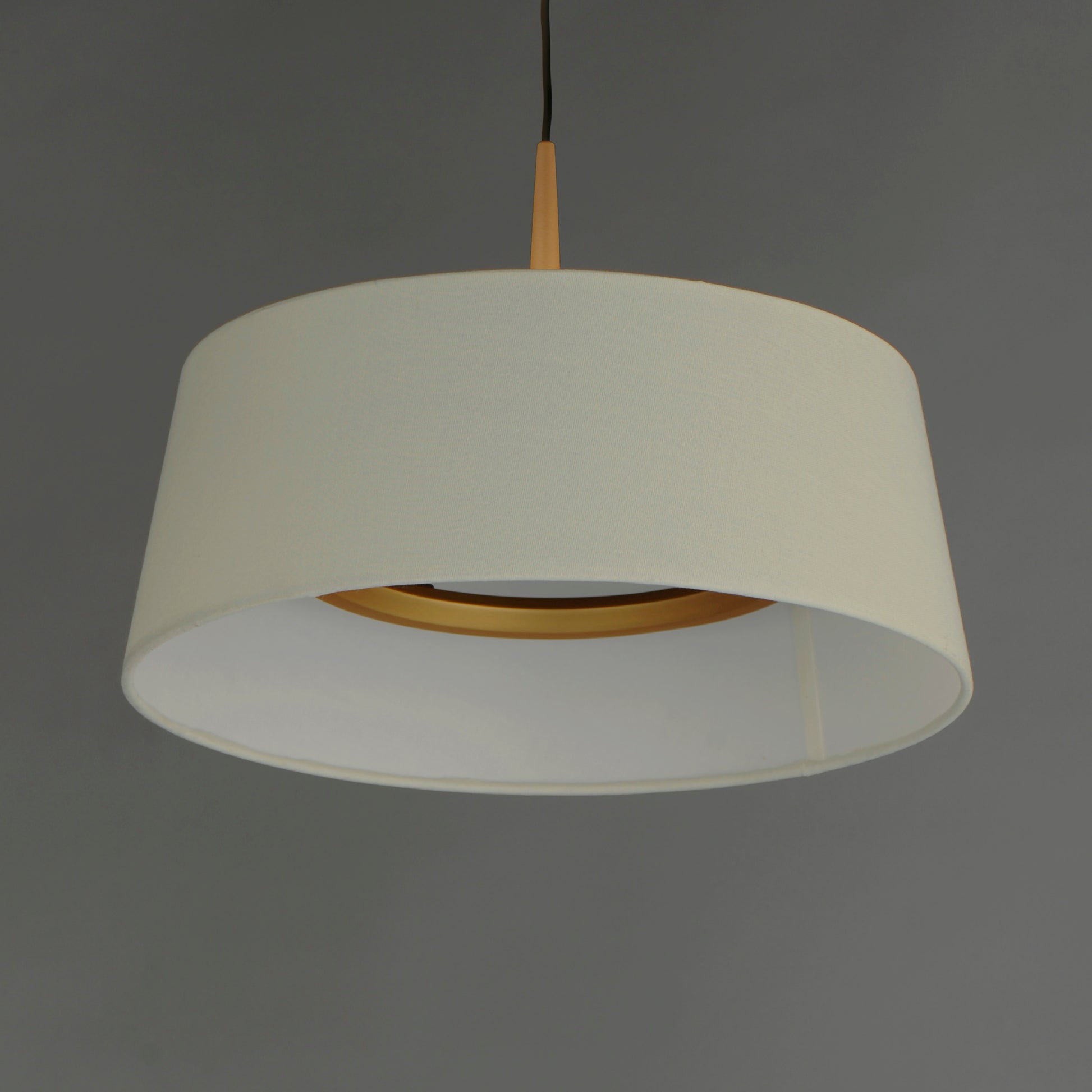 Paramount 16" LED Pendant Natural Aged Brass by Maxim Lighting