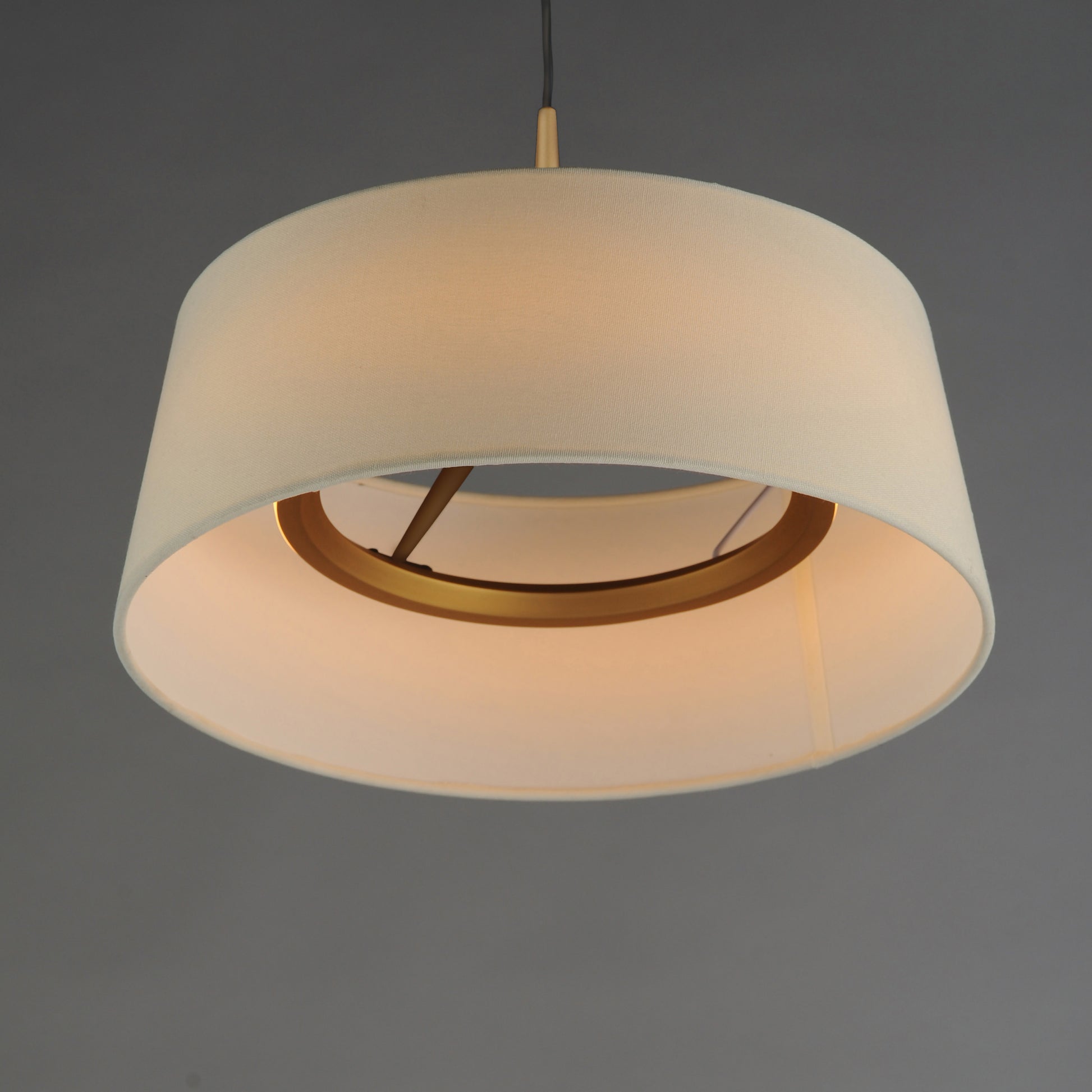 Paramount 16" LED Pendant Natural Aged Brass by Maxim Lighting