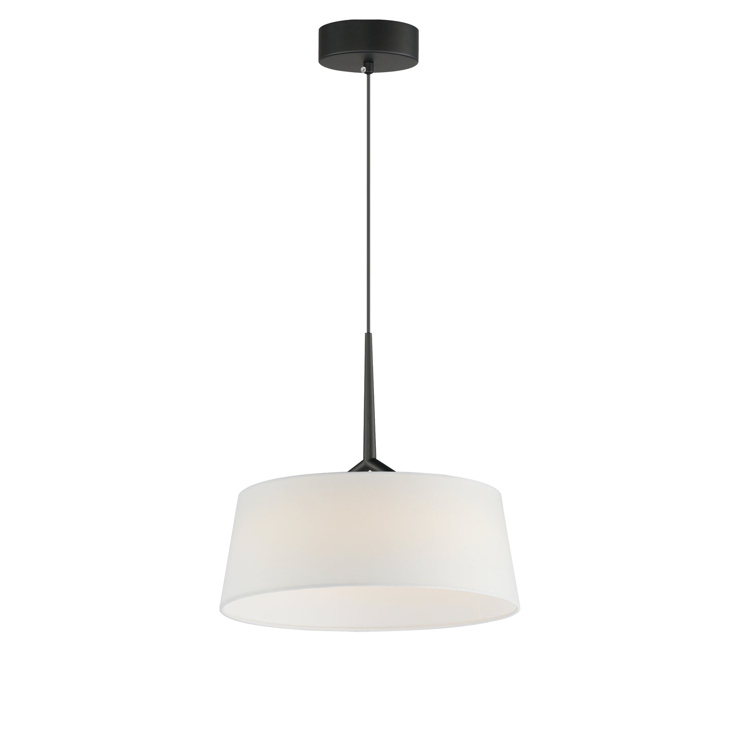Paramount 16" LED Pendant Black by Maxim Lighting