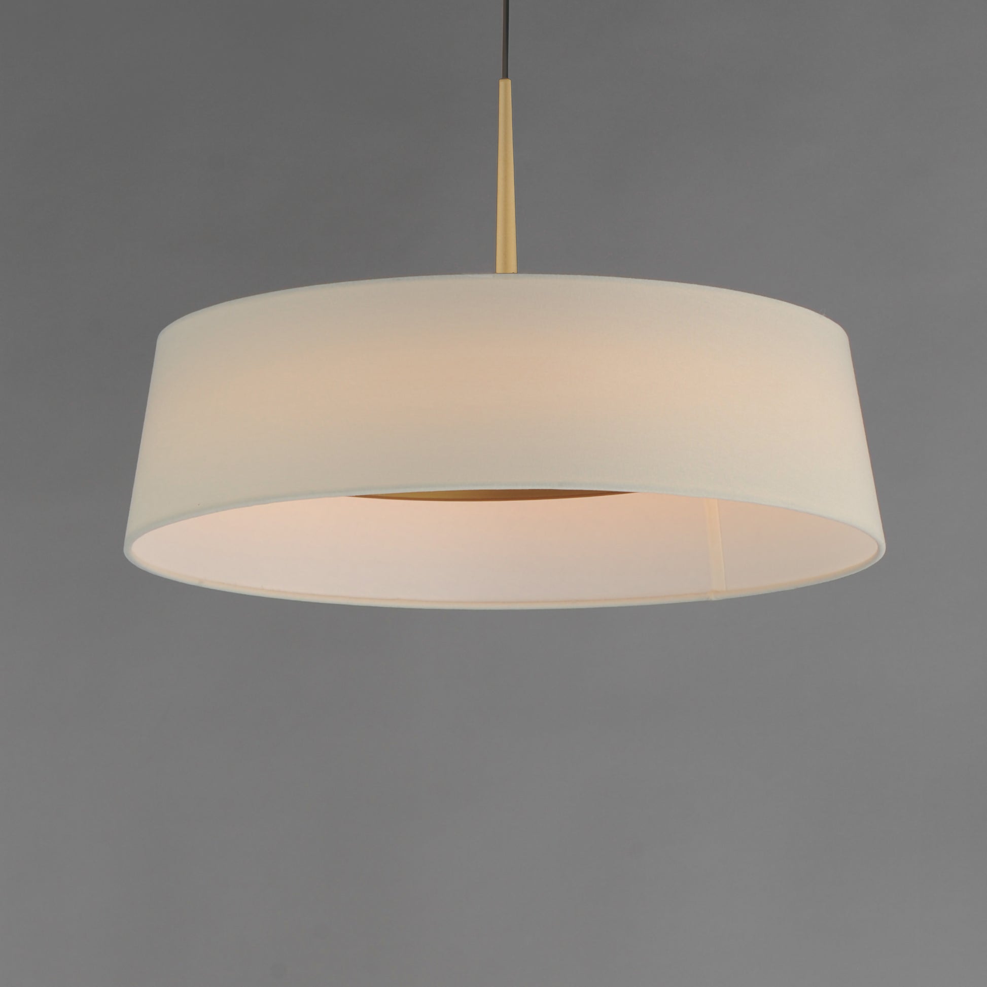 Paramount 21" LED Pendant Natural Aged Brass by Maxim Lighting