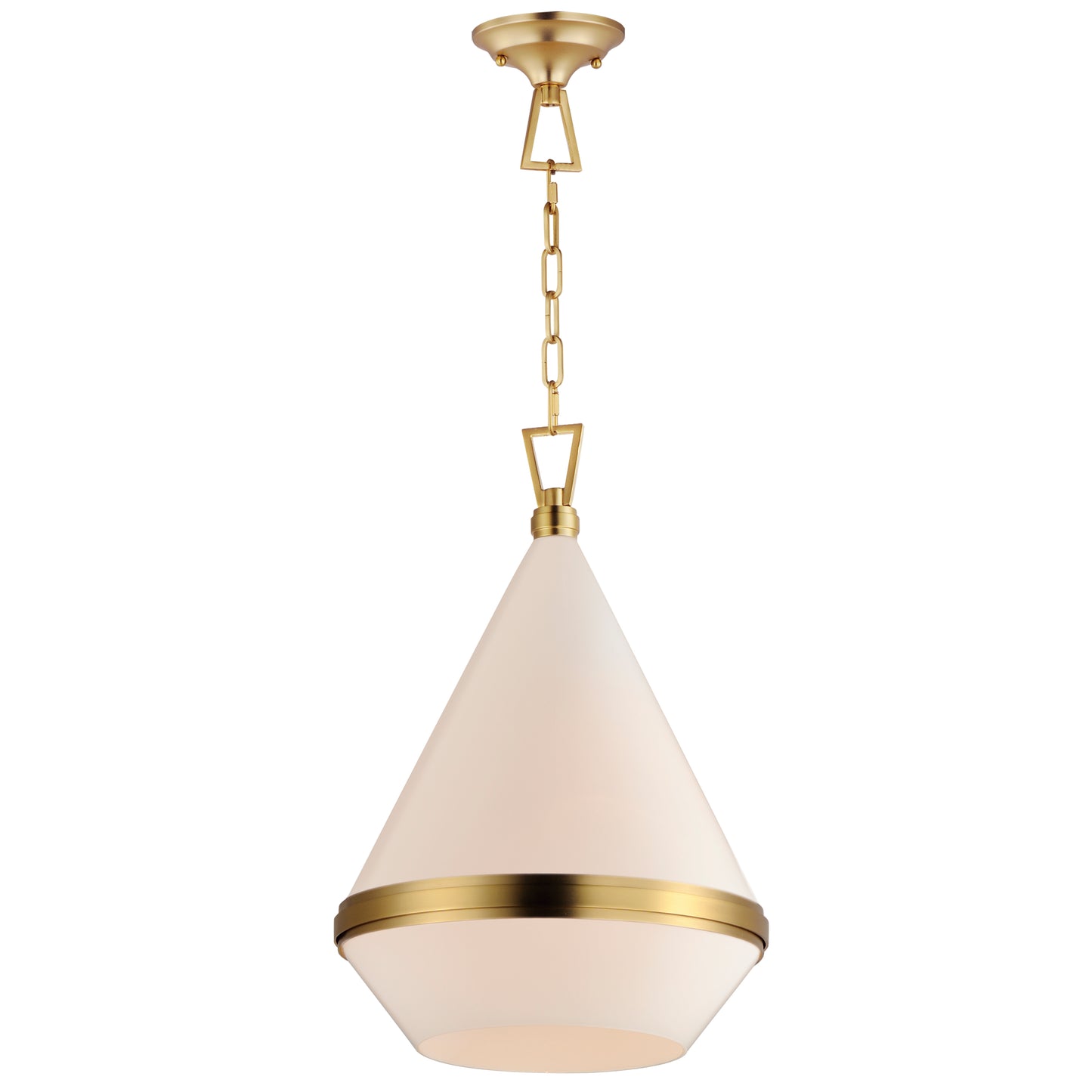 Giza 15.5" Pendant Satin Brass by Maxim Lighting