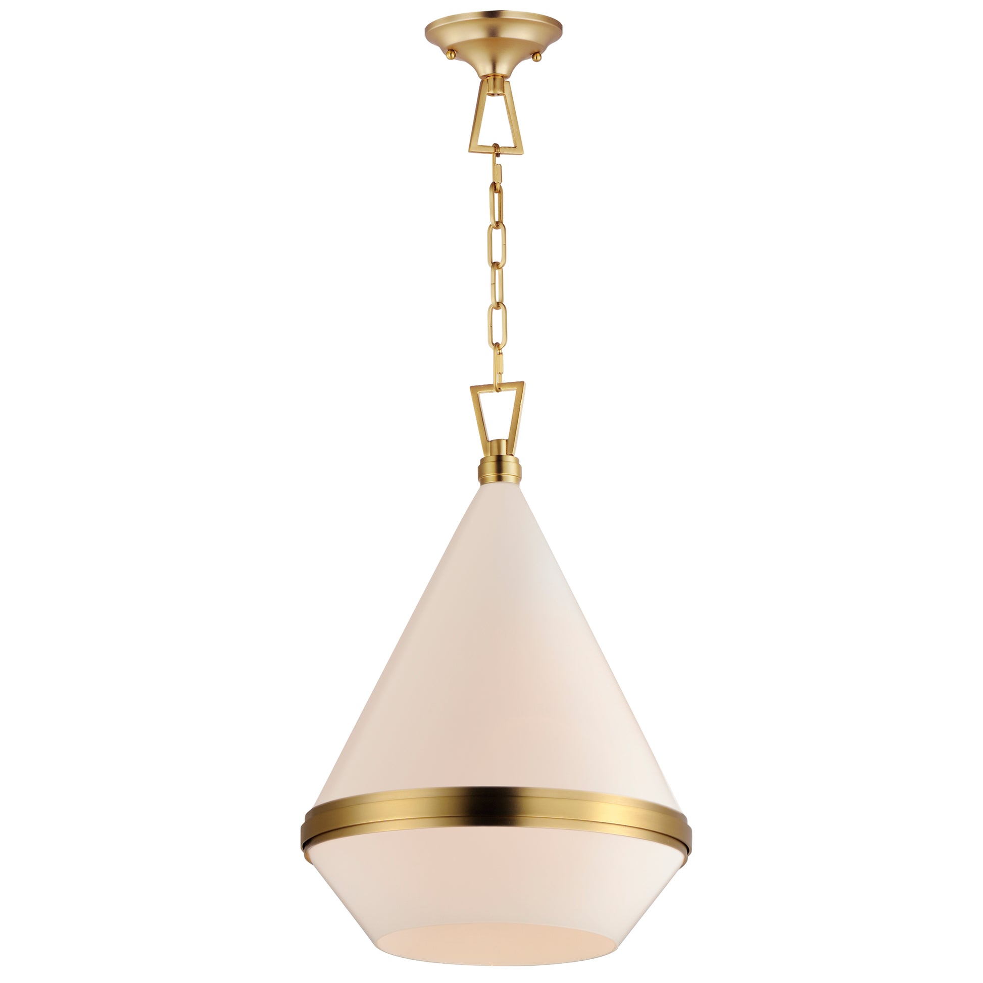 Giza 15.5" Pendant Satin Brass by Maxim Lighting