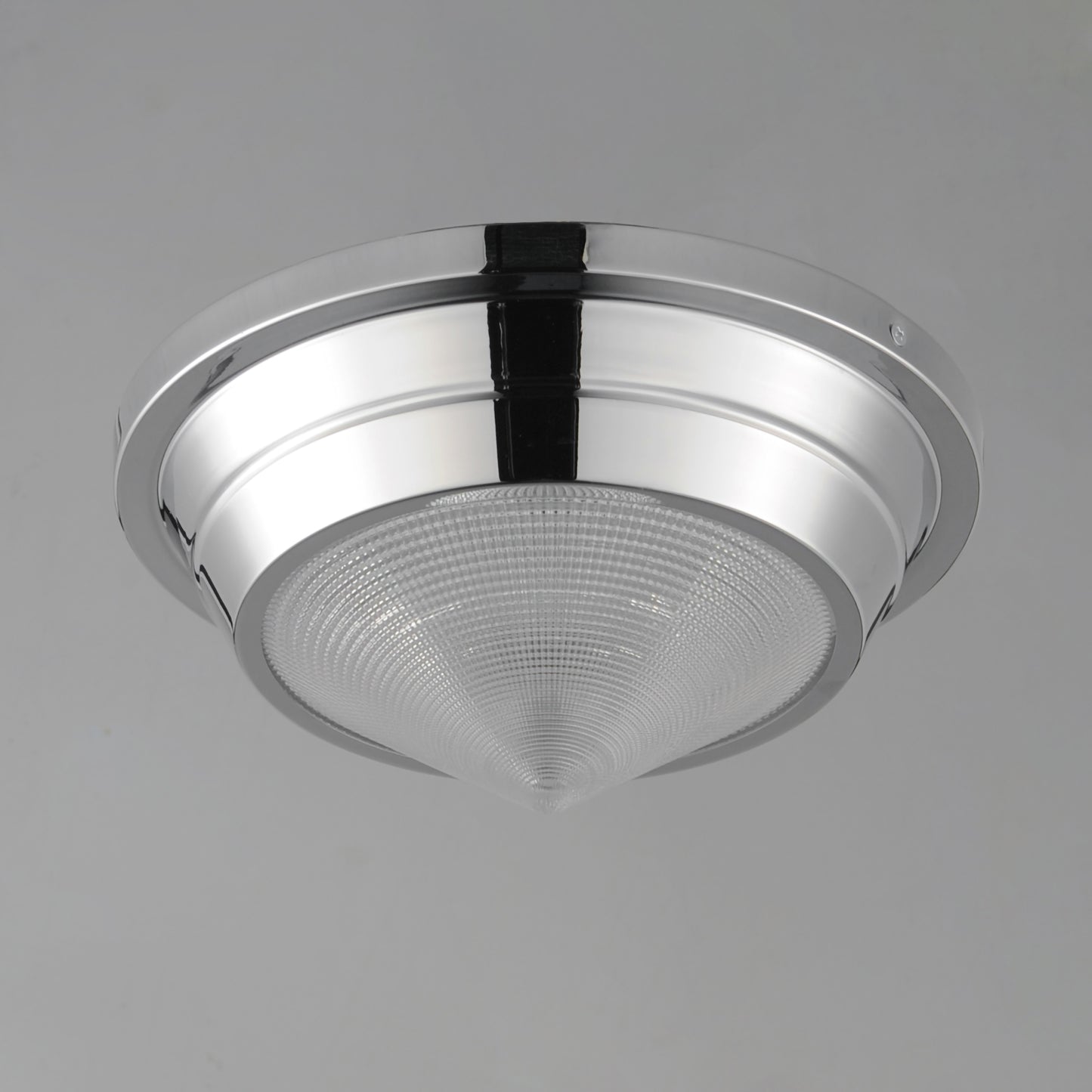 Hargreaves Flush Mount Polished Nickel by Maxim Lighting