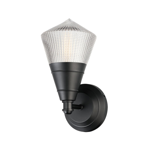 Hargreaves Wall Sconce Black by Maxim Lighting