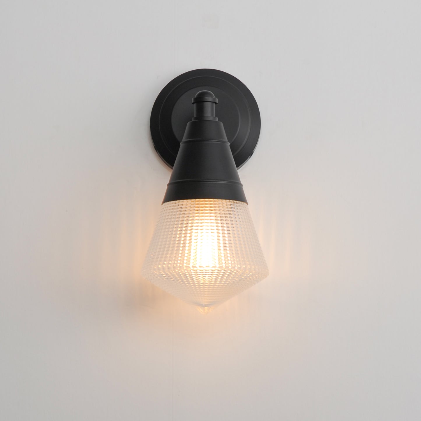 Hargreaves Wall Sconce Black by Maxim Lighting