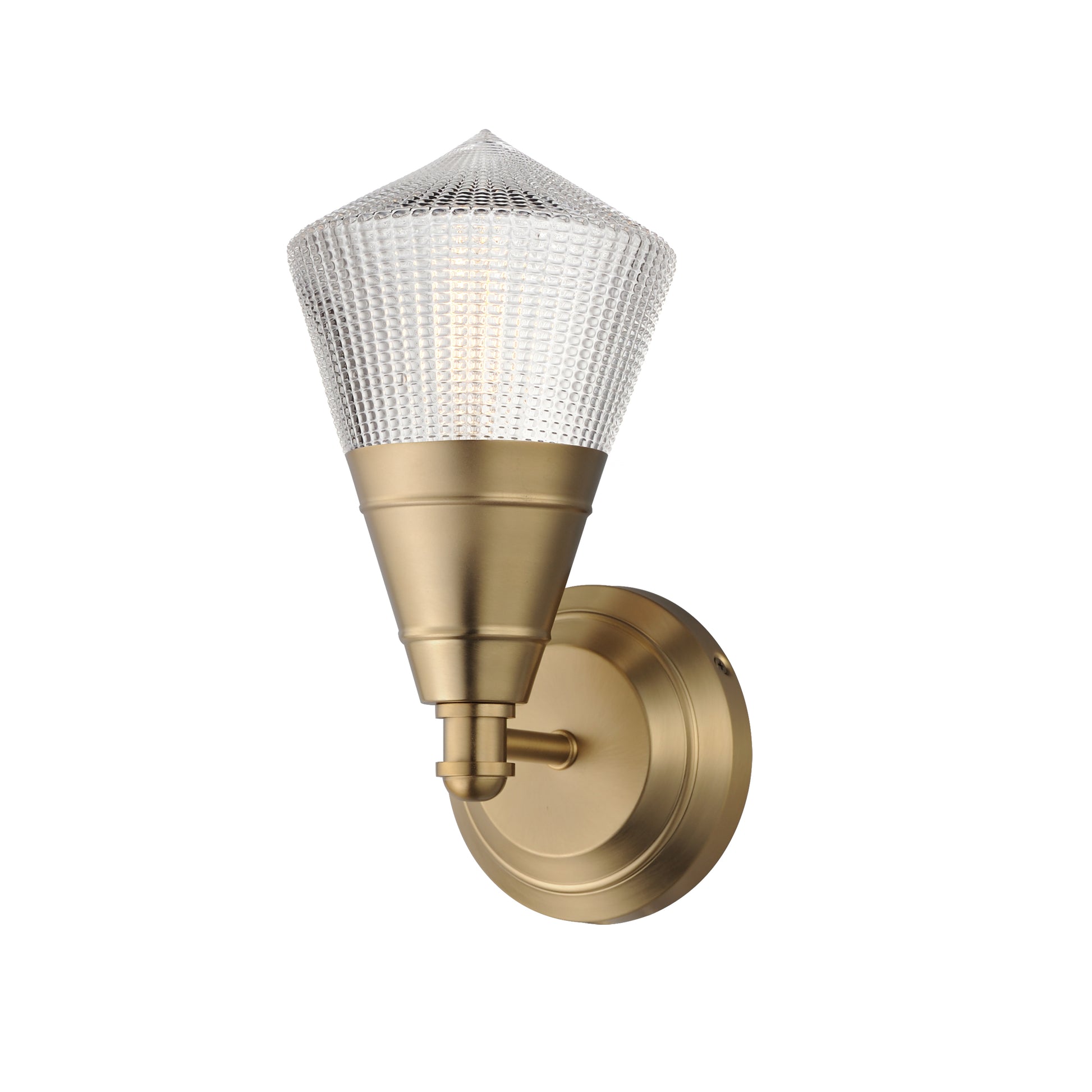 Hargreaves Wall Sconce Natural Aged Brass by Maxim Lighting