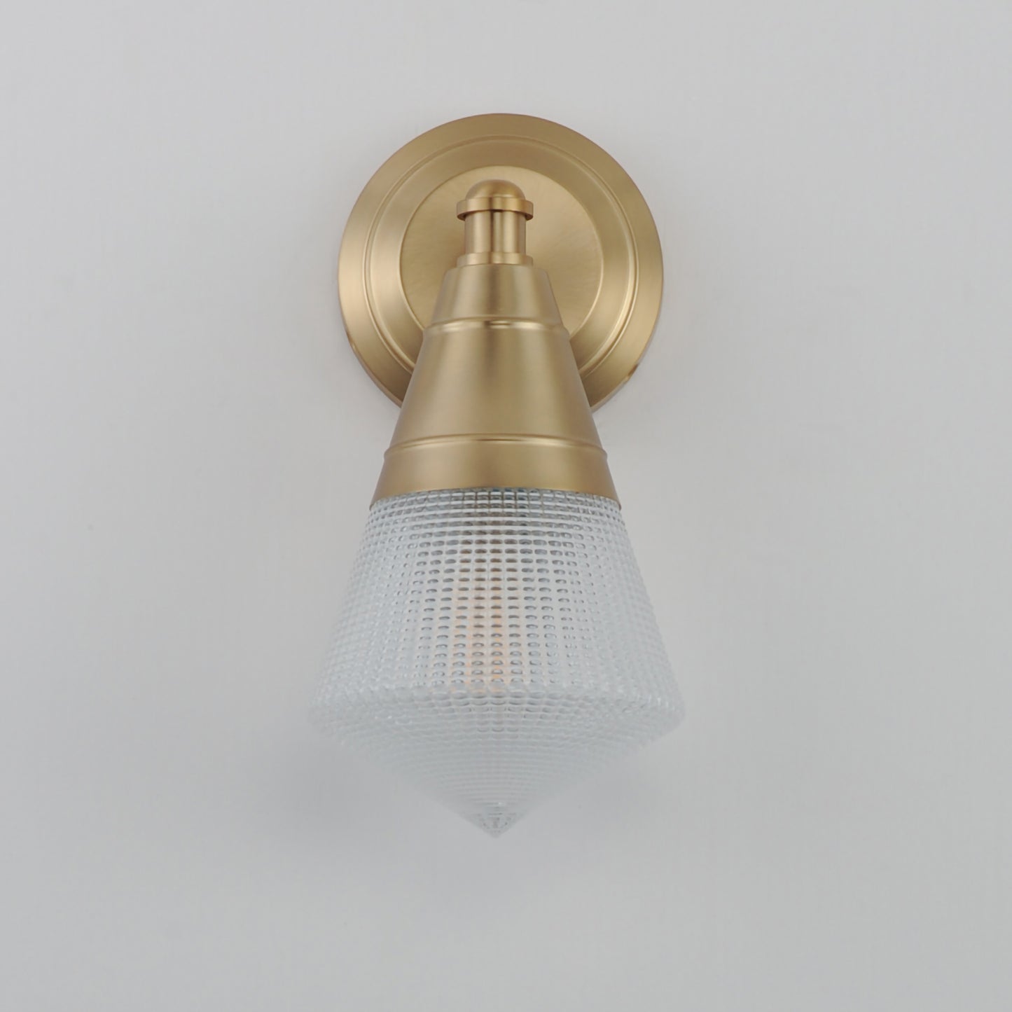 Hargreaves Wall Sconce Natural Aged Brass by Maxim Lighting