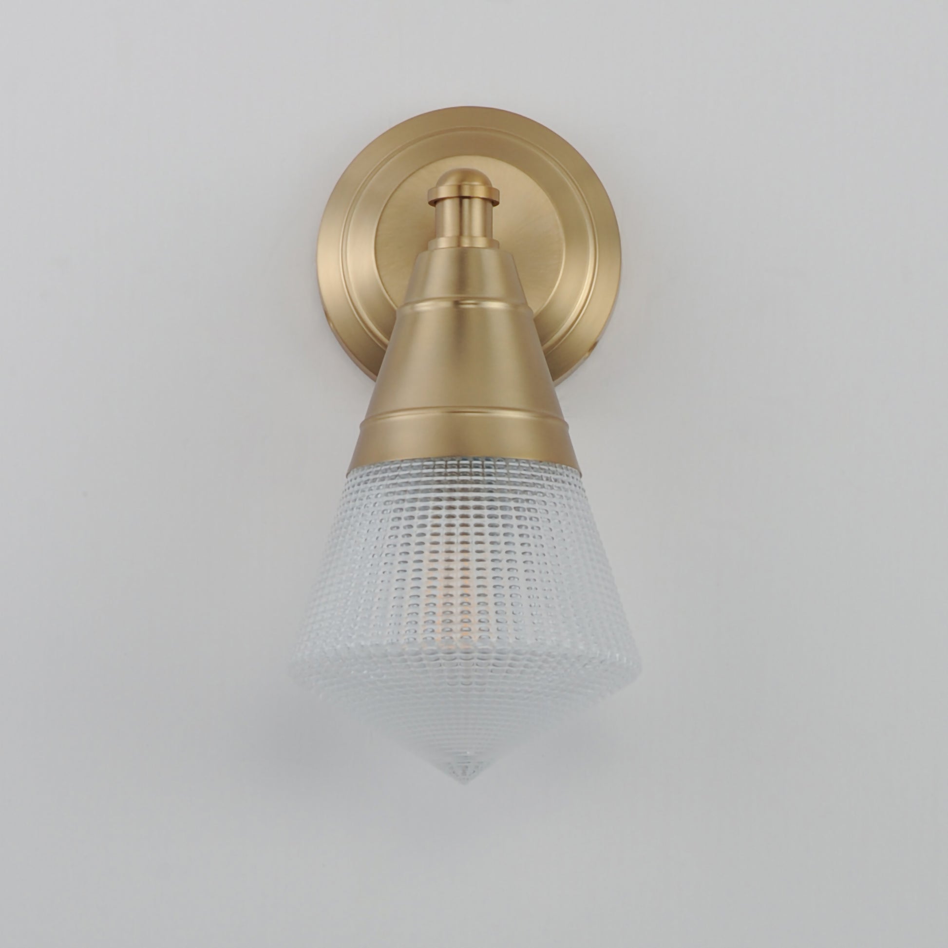 Hargreaves Wall Sconce Natural Aged Brass by Maxim Lighting