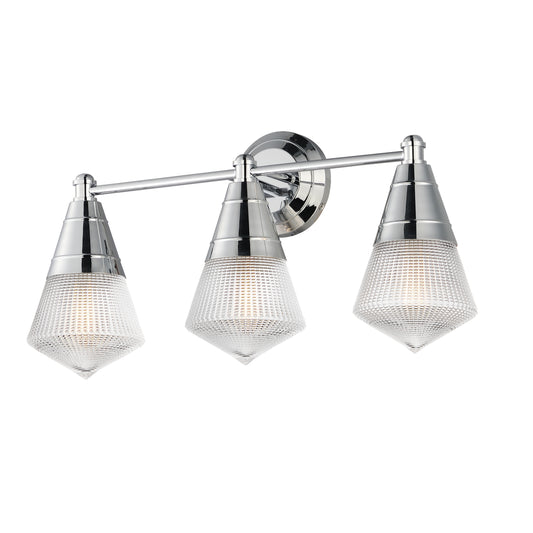Hargreaves 3-Light Bath Vanity Polished Chrome by Maxim Lighting