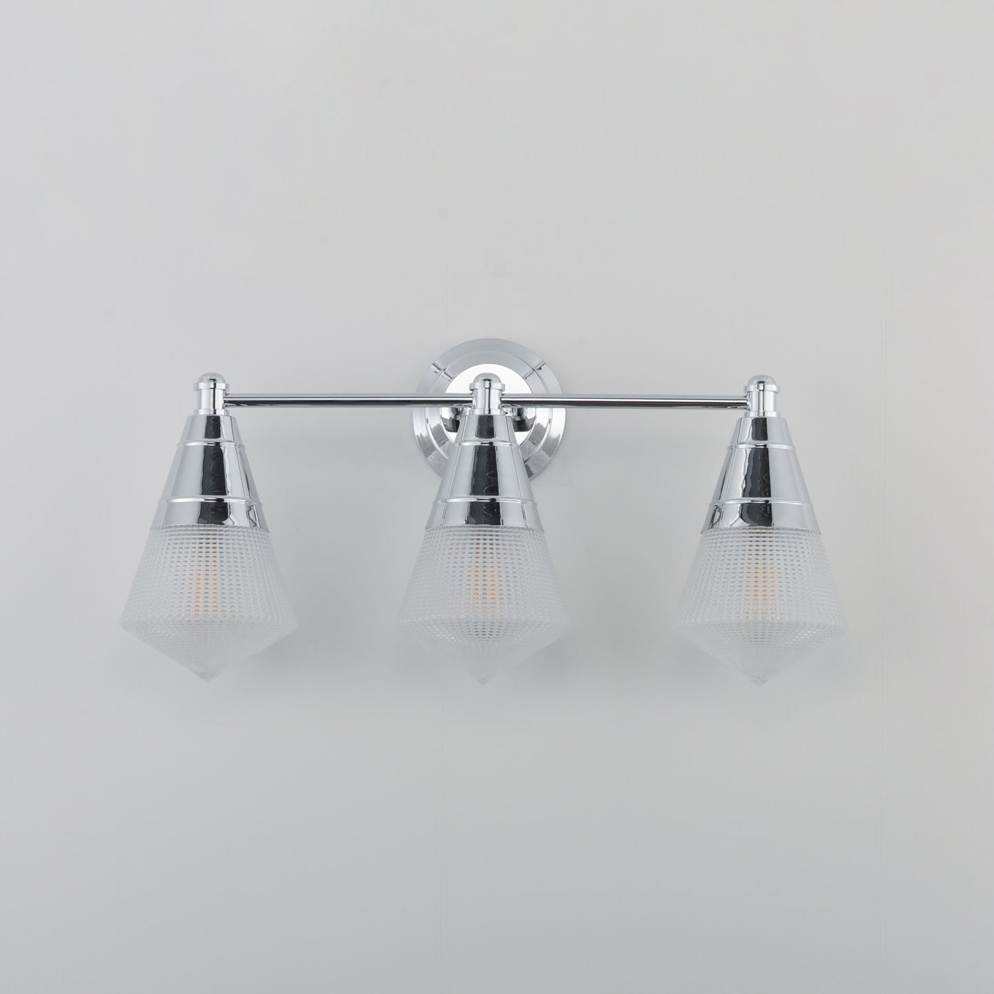 Hargreaves 3-Light Bath Vanity Polished Chrome by Maxim Lighting